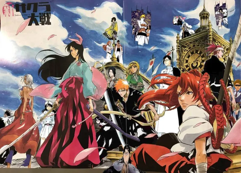 Sakura Wars Bleach crossover (fan edit?) r/bleach