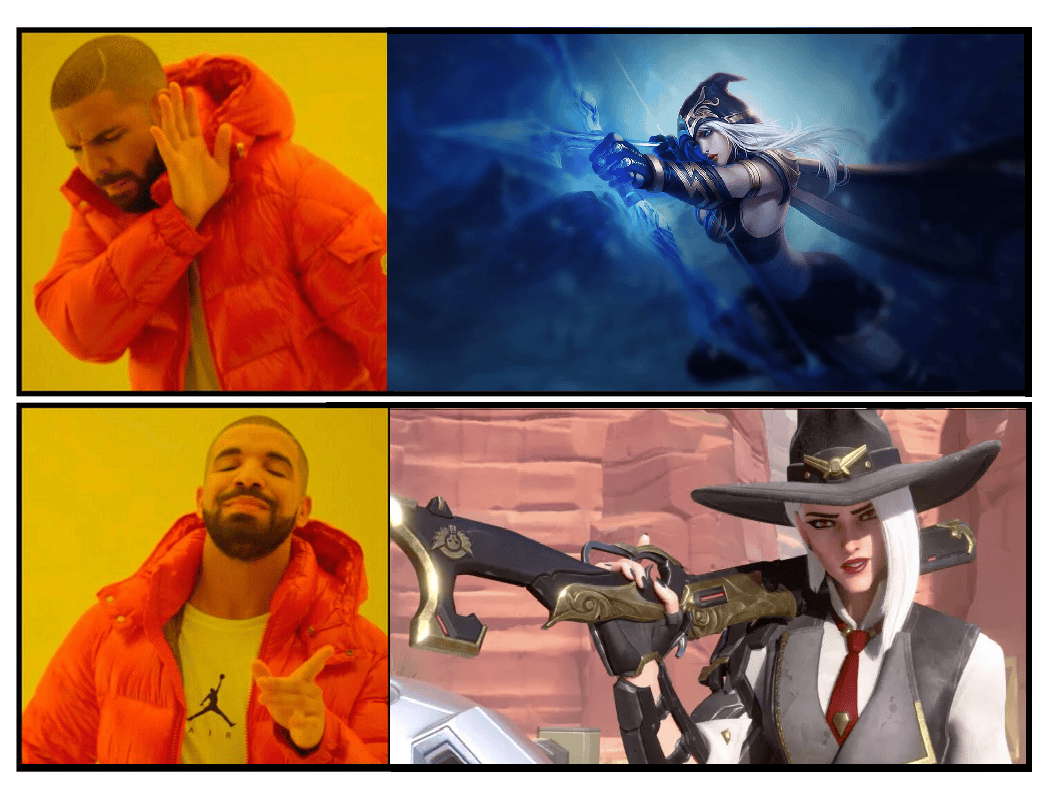 Ashe got me like Overwatch_Memes