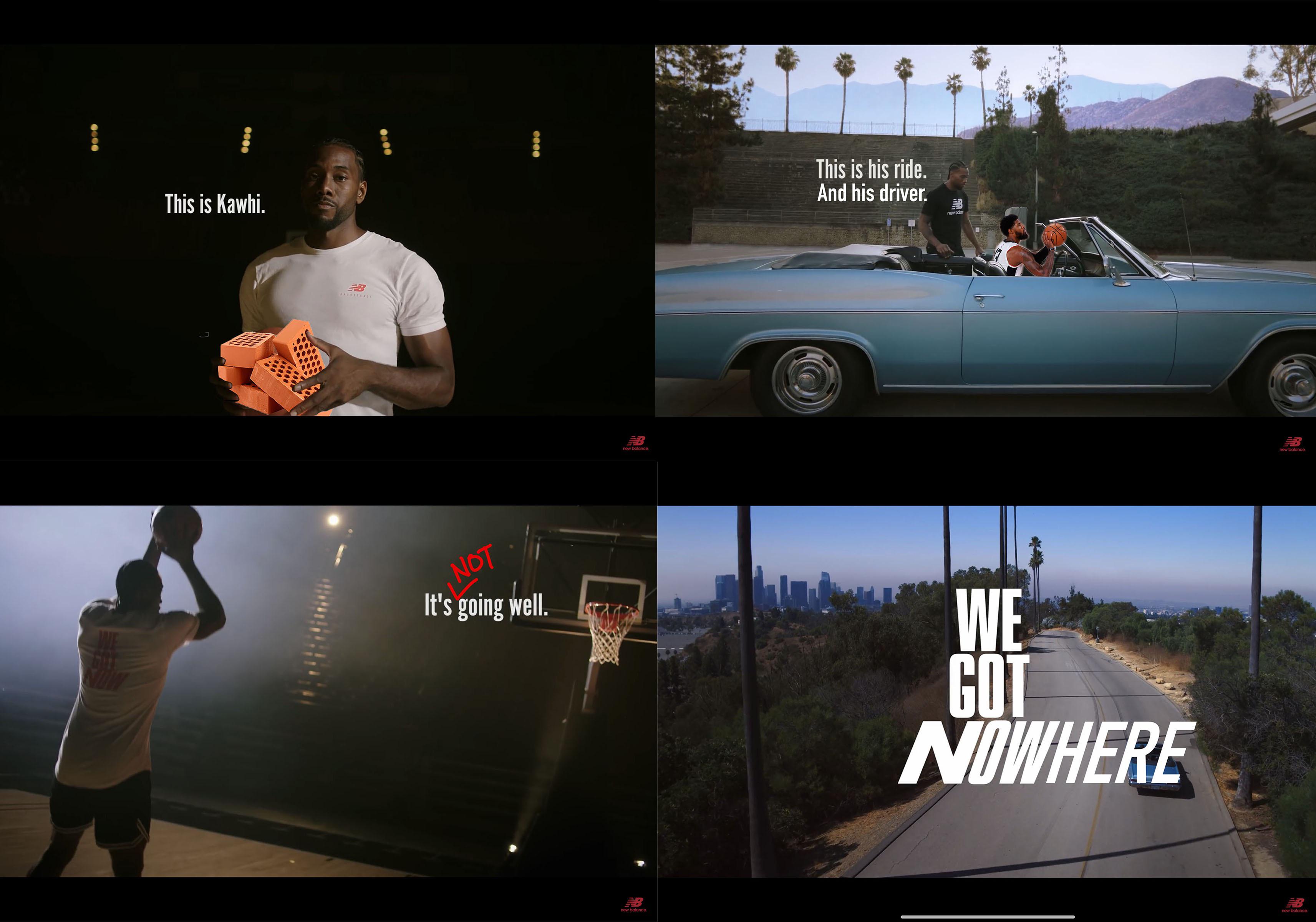 Kawhi Leonard New Balance commercial. Corrected. r/Nbamemes