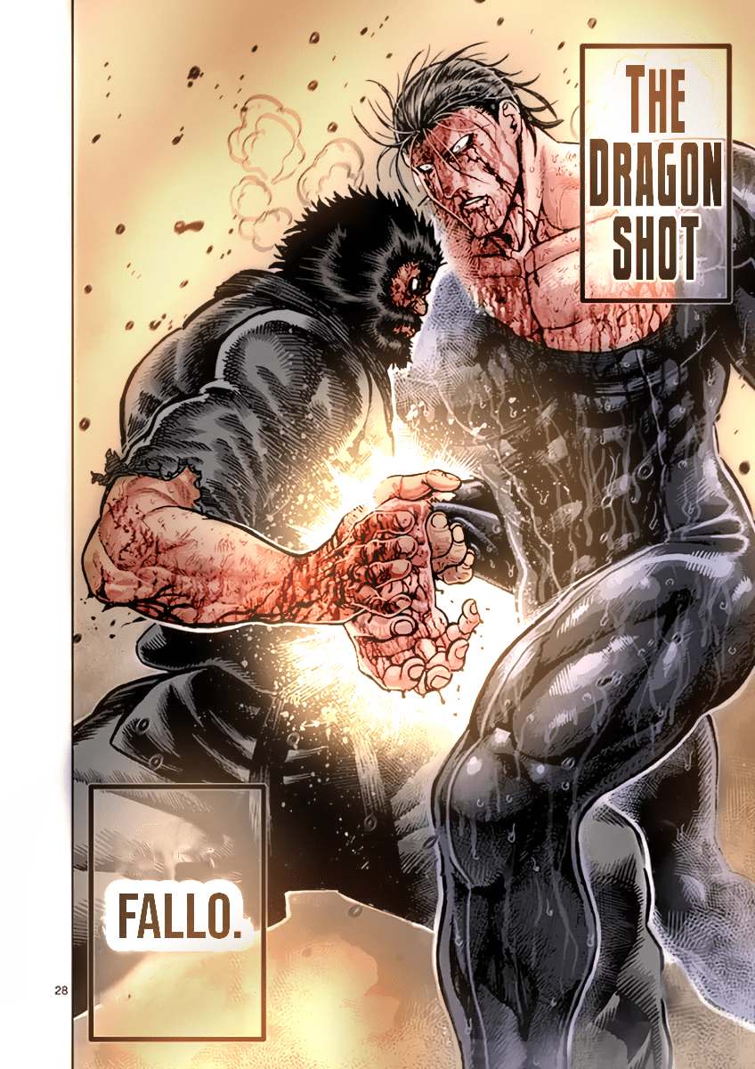Kanoh Agito vs Kuroki Gensai (Colored) r/Kengan_Ashura
