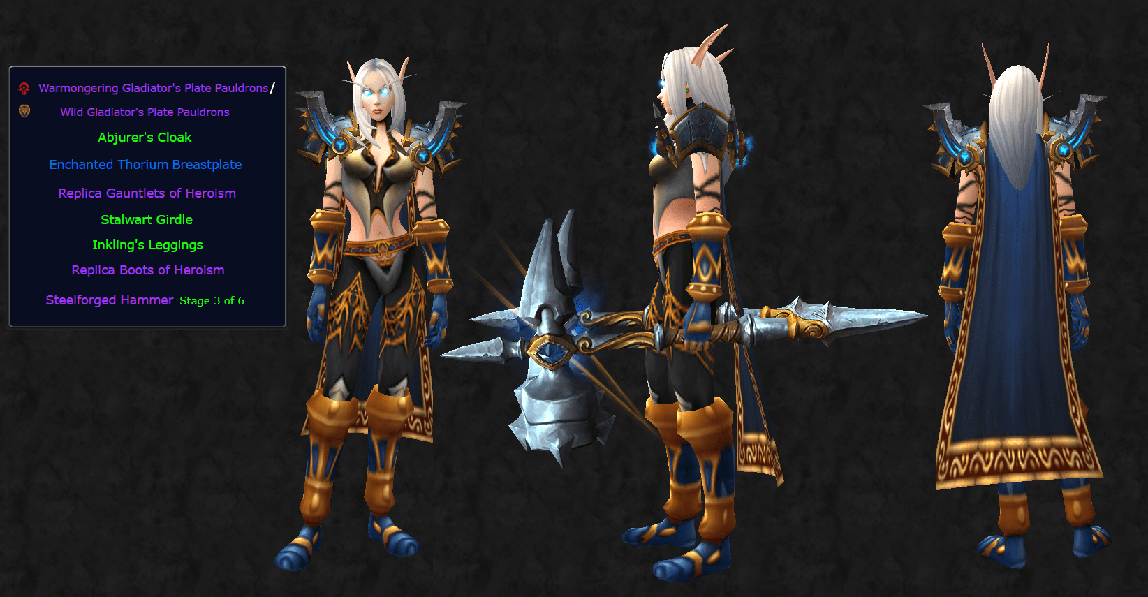 High Elf Plate r/Transmogrification