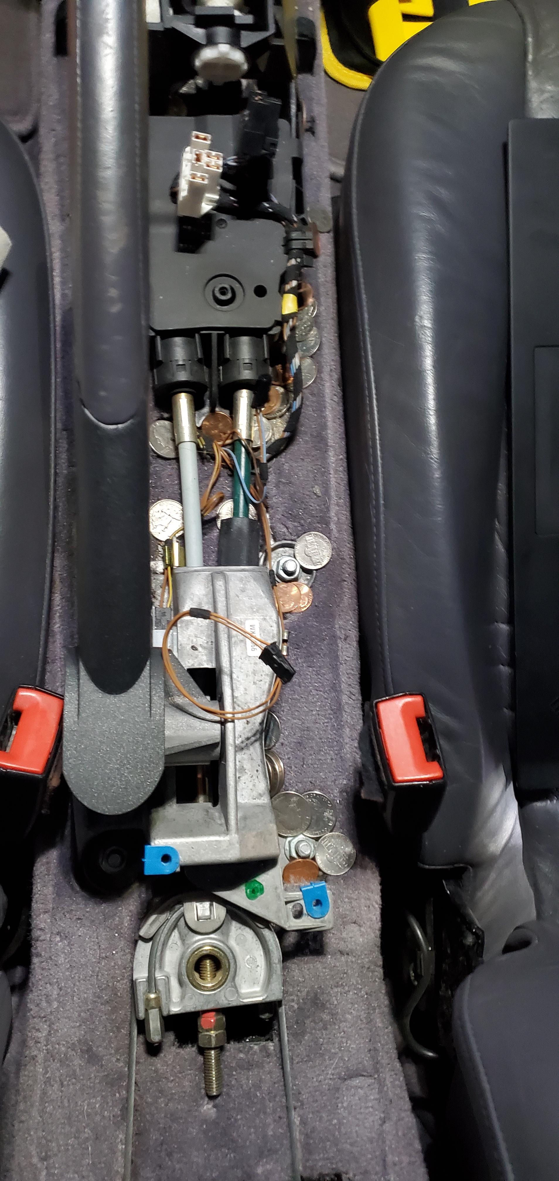 Replaced shifter bushings, found 8.07 to help go towards the cost of