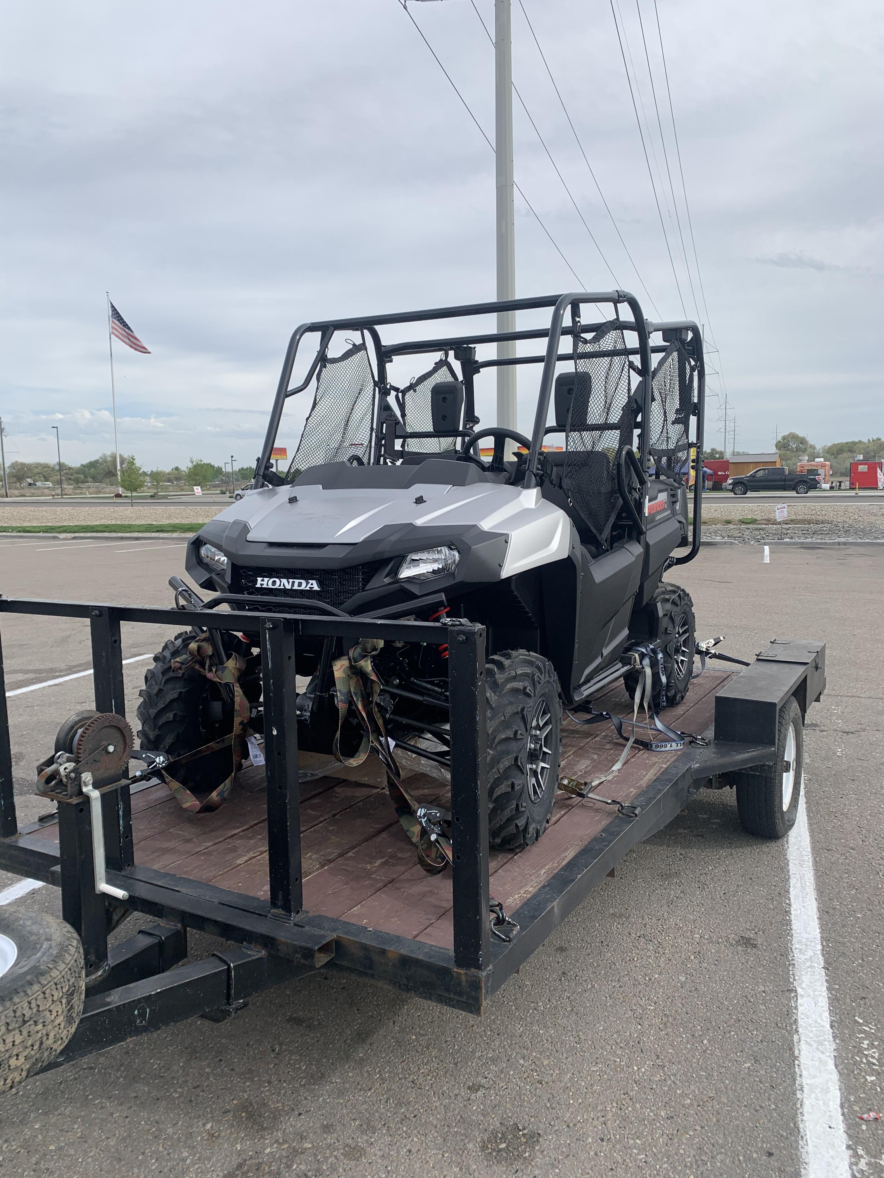 Brought home this new Honda pioneer 7004 deluxe today r/ATV