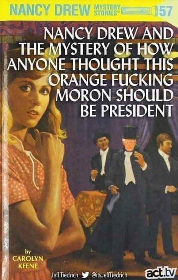 Nancy Drew AKA every woman right now r/TrollXChromosomes