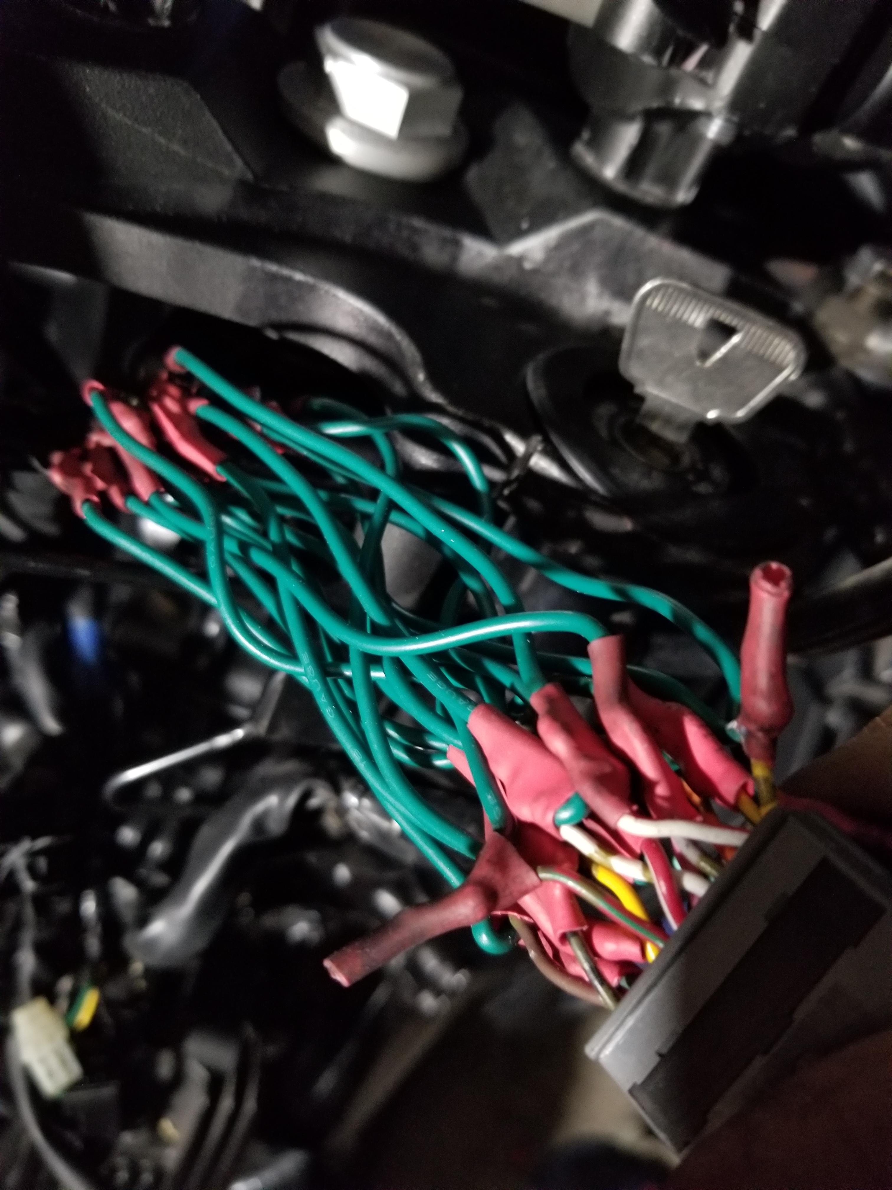 Help with splicing. I spliced this harness to create an extension for