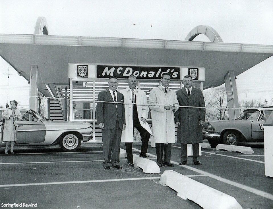 McDonald's ribbon cutting at 1825 S MacArthur Blvd in Springfield, IL