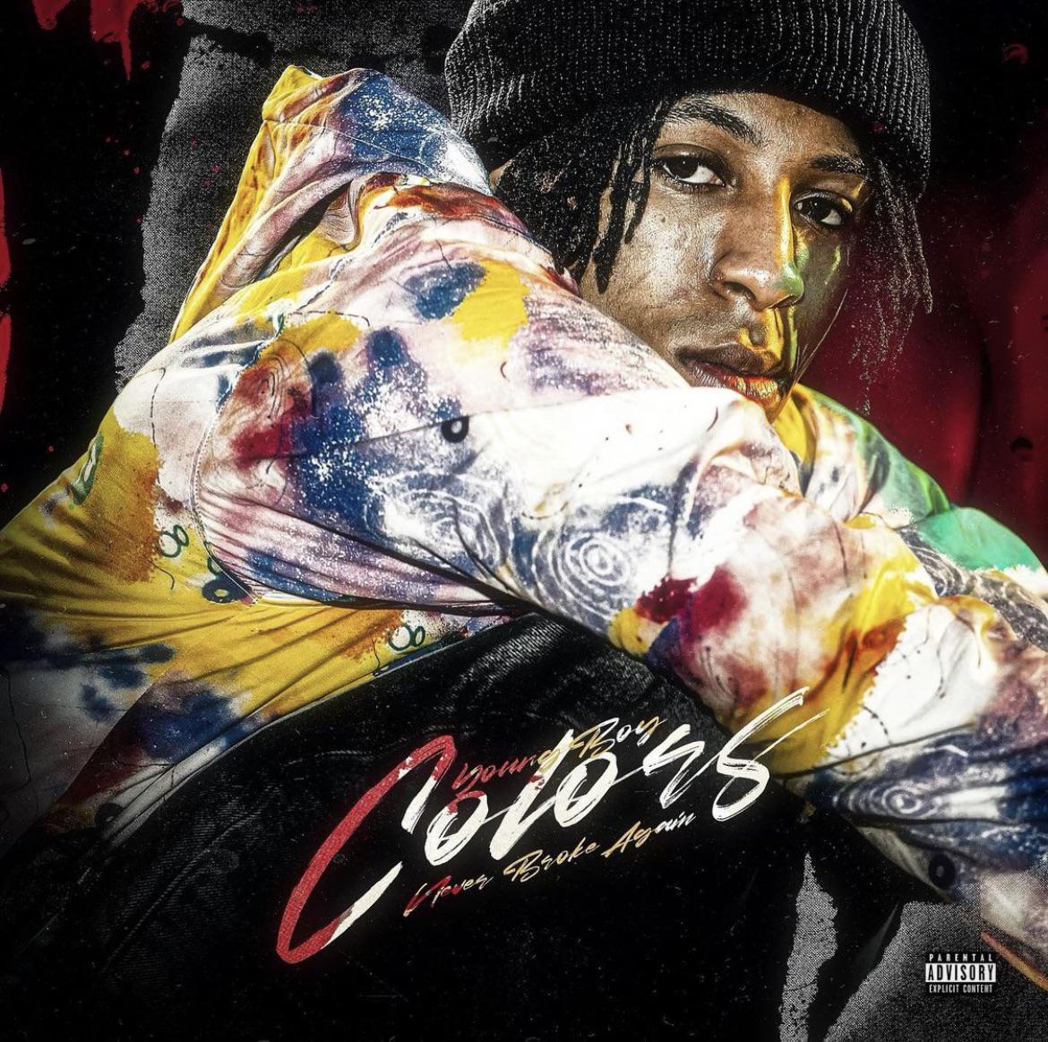 Nba yb “colors” official mixtape cover NBAYoungboy