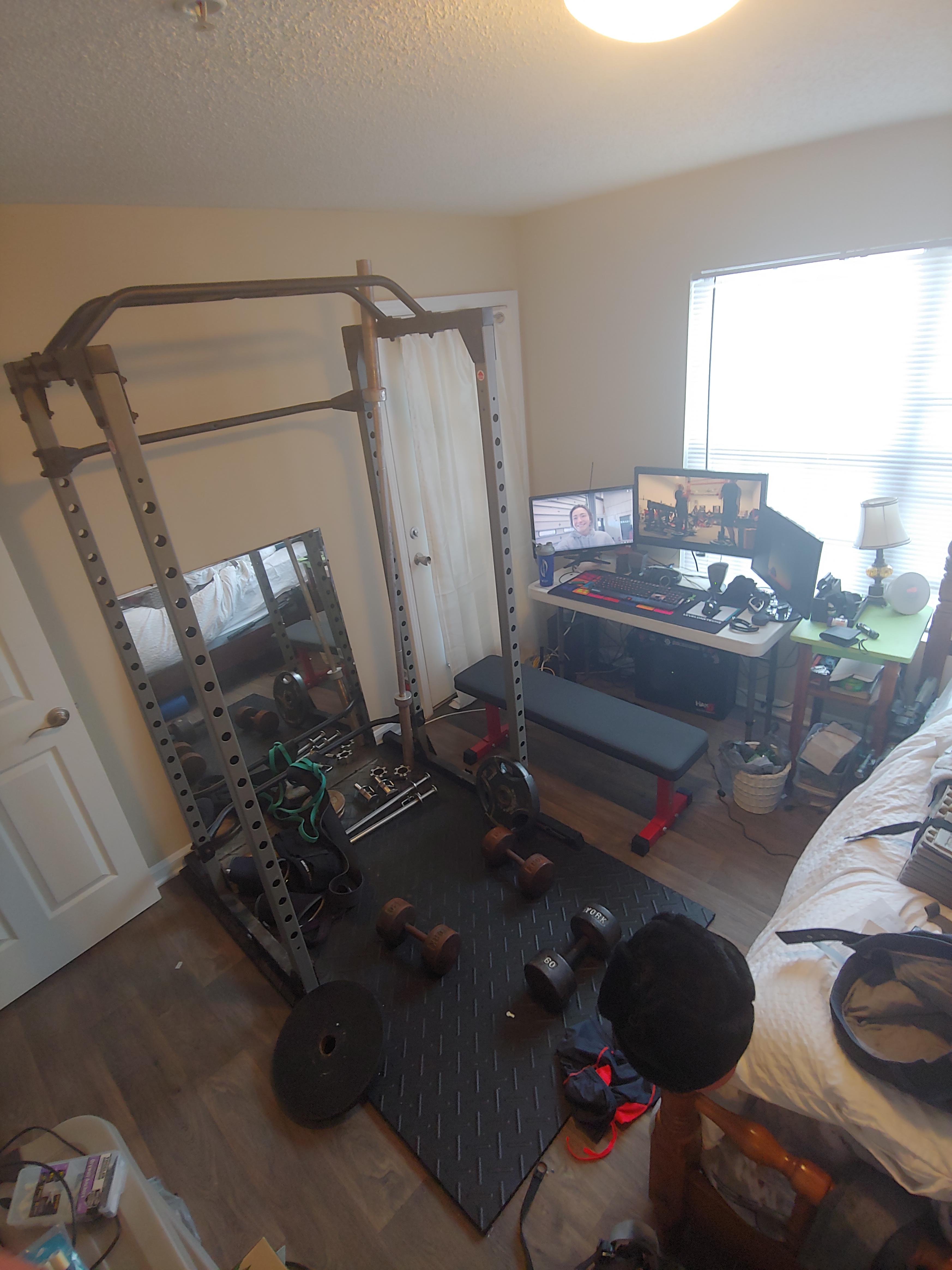 Introducing bedroom gym!!! r/homegym