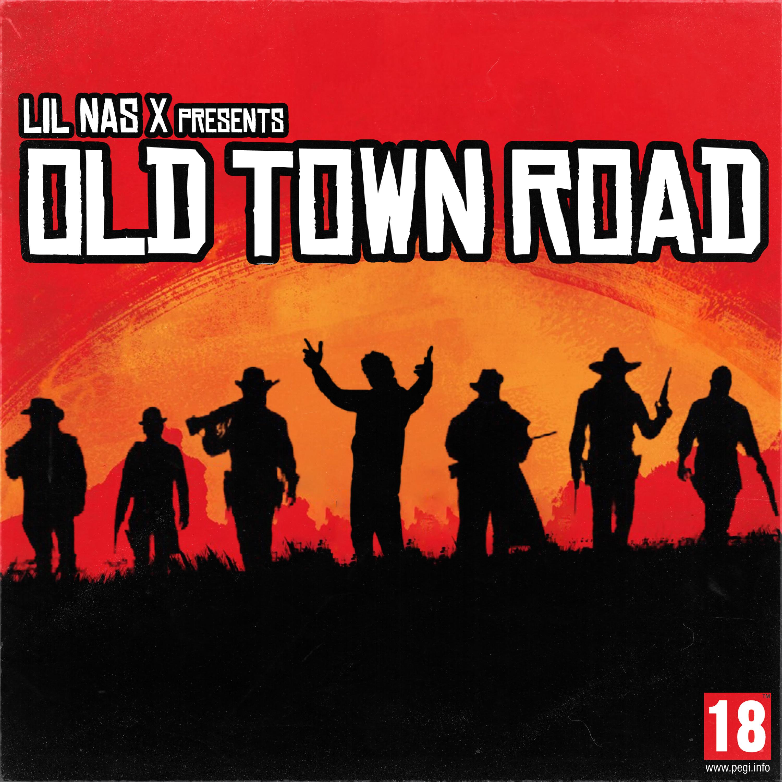 Lil Nas X Old Town Road r/fakealbumcovers