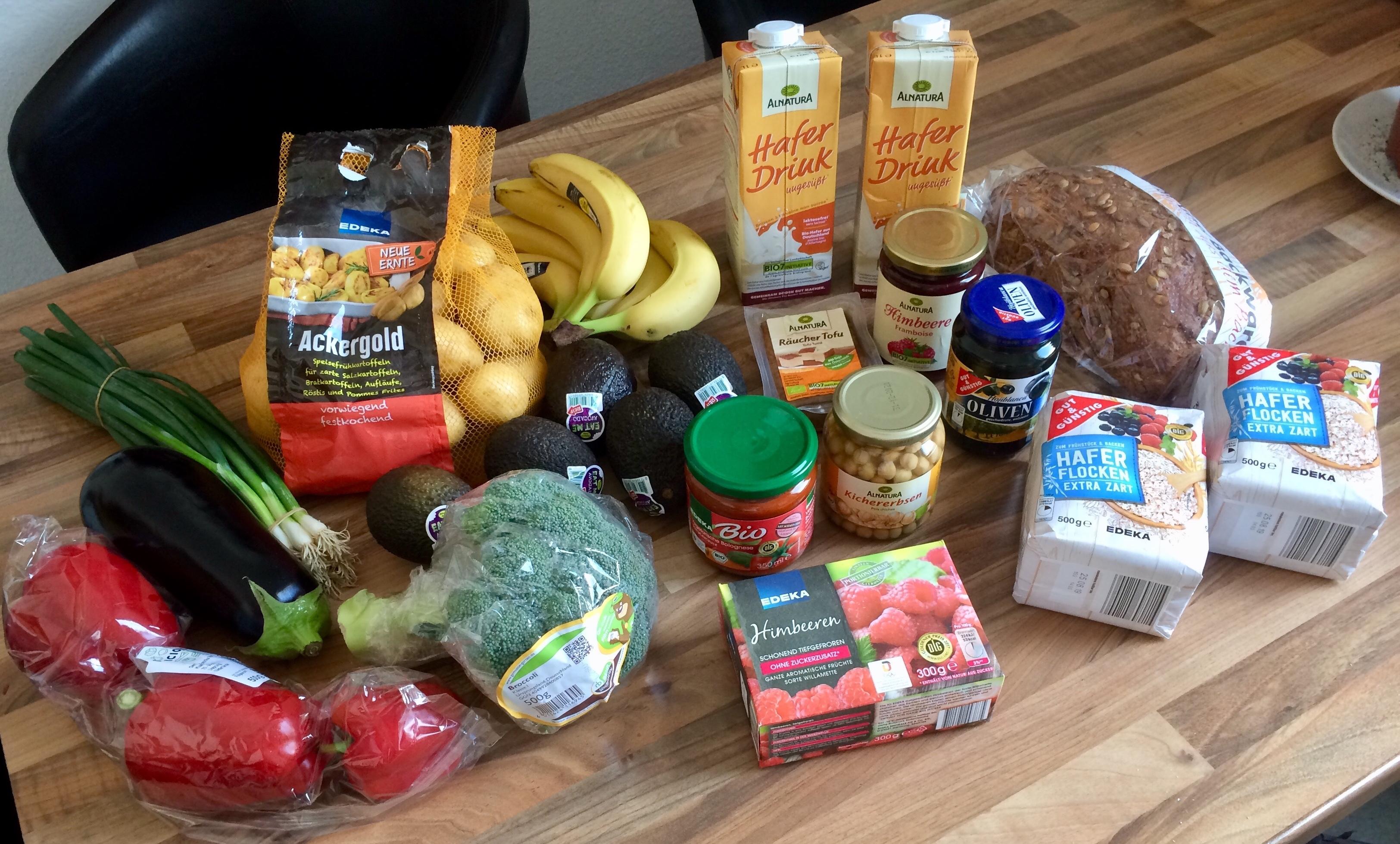 Eating healthy is expensive. 25,04 € /s vegan