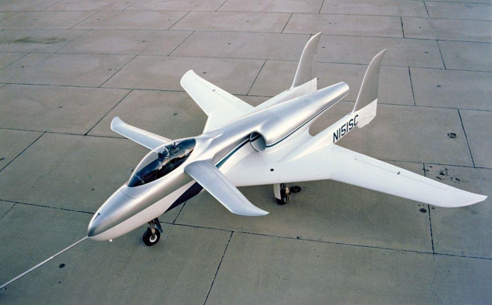 Scaled Composites ARES. An asymmetrical aircraft designed to replace