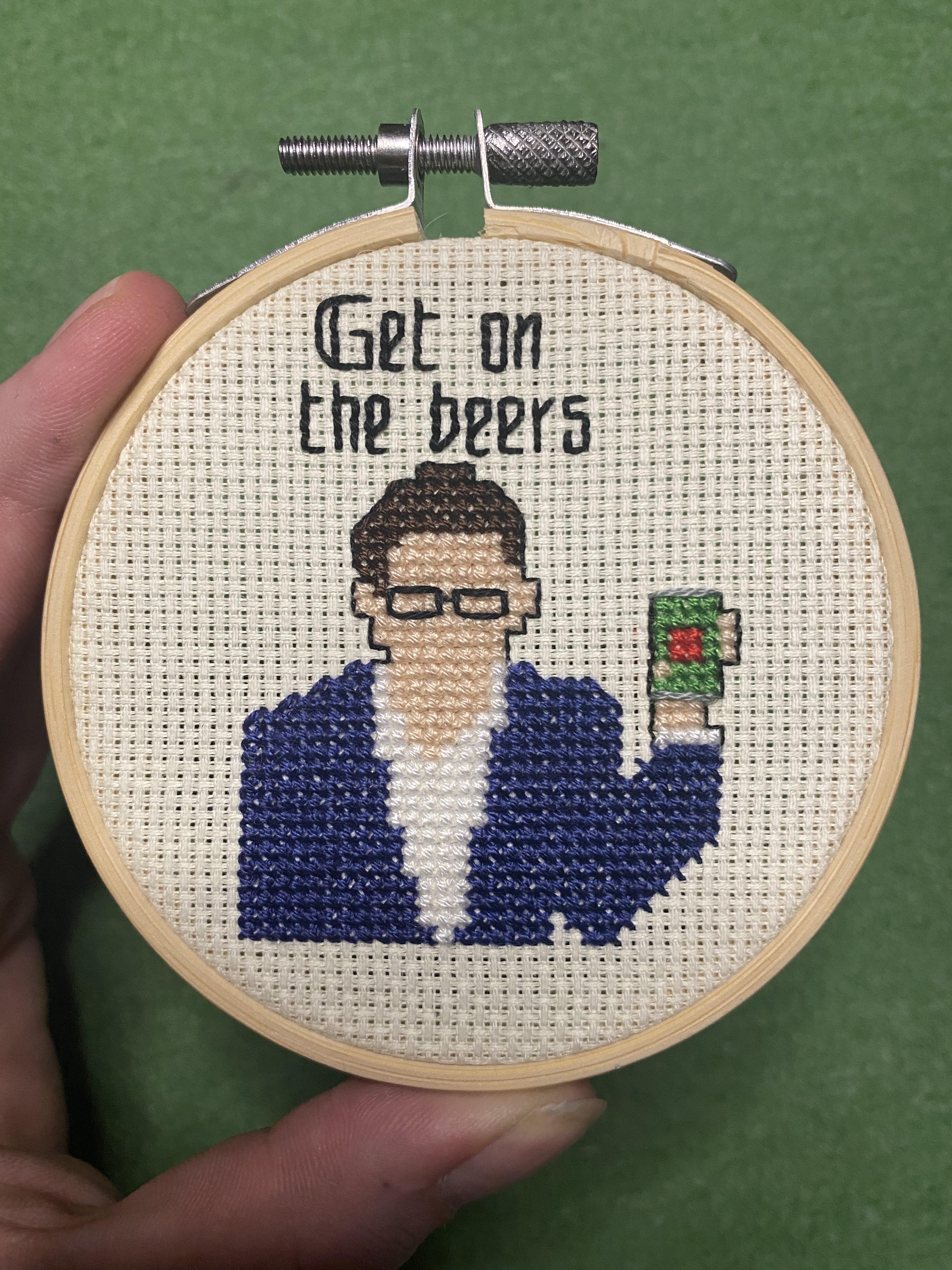 Dan Andrews cross stitch 2.0 r/melbourne