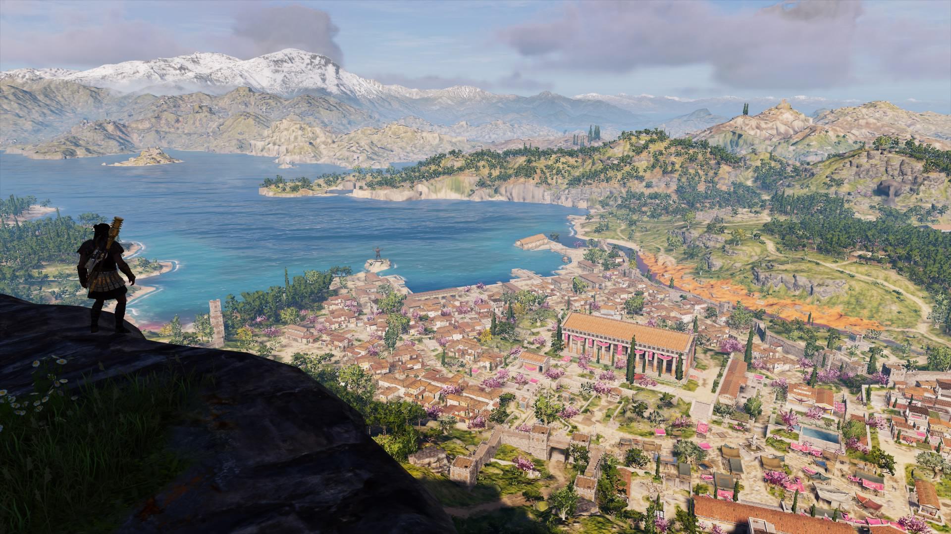 AC Odyssey was a BIG game. It was very stunning and the RPG elements