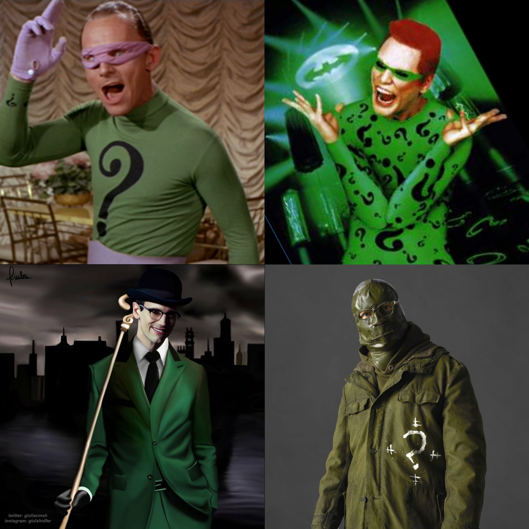 Gotham Riddler is still my favorite. Who's your favorite live action