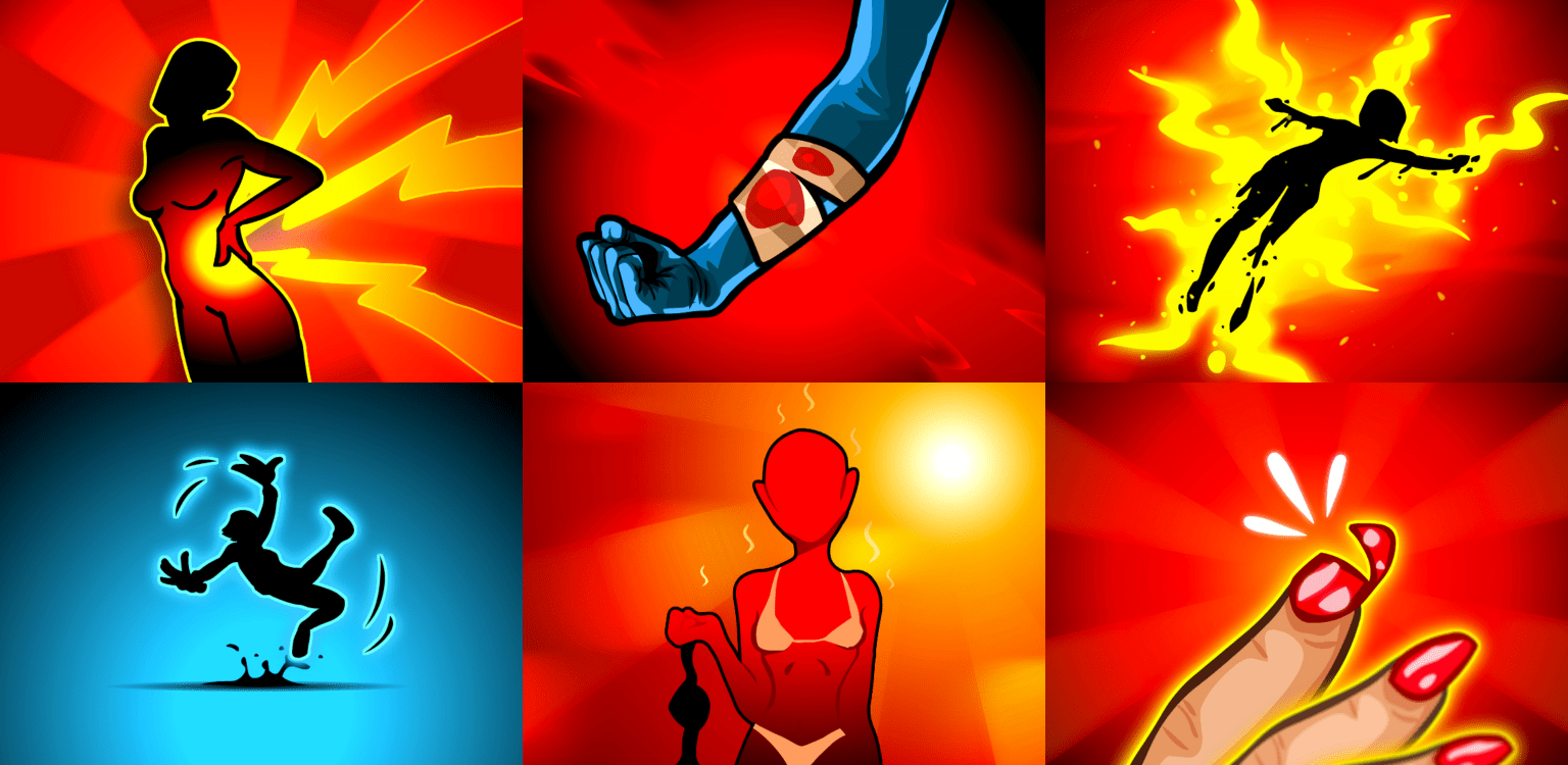 Cards Negative RBQ HQ images from my card game. gameassets