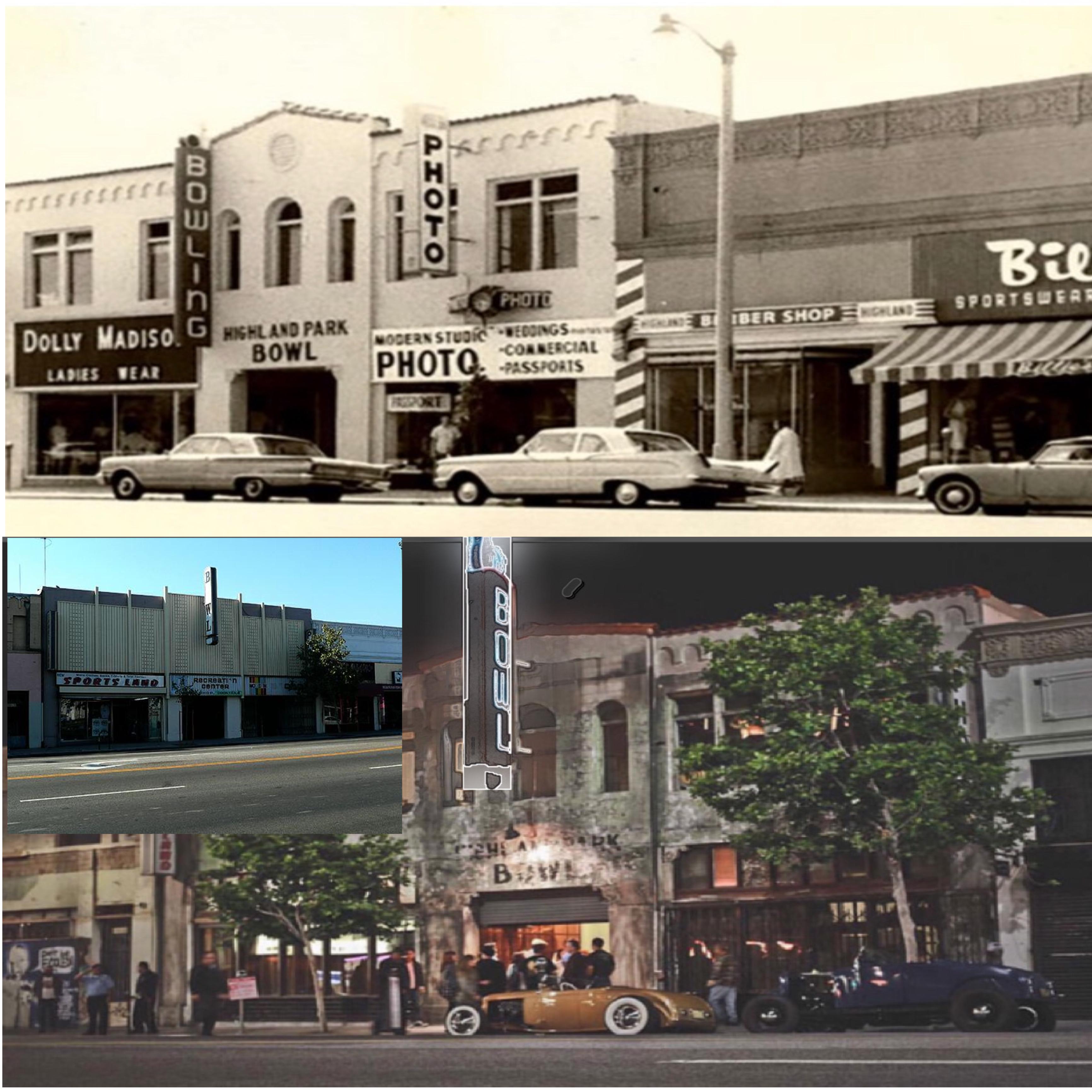 Highland Park Bowl Los Angeles Ca. EST.1927 Closed in 2013 Reopened
