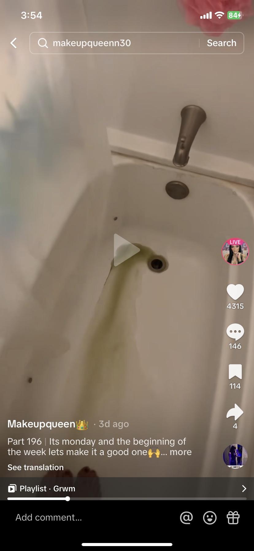 I understand you get hard water and soap scum residue but what the