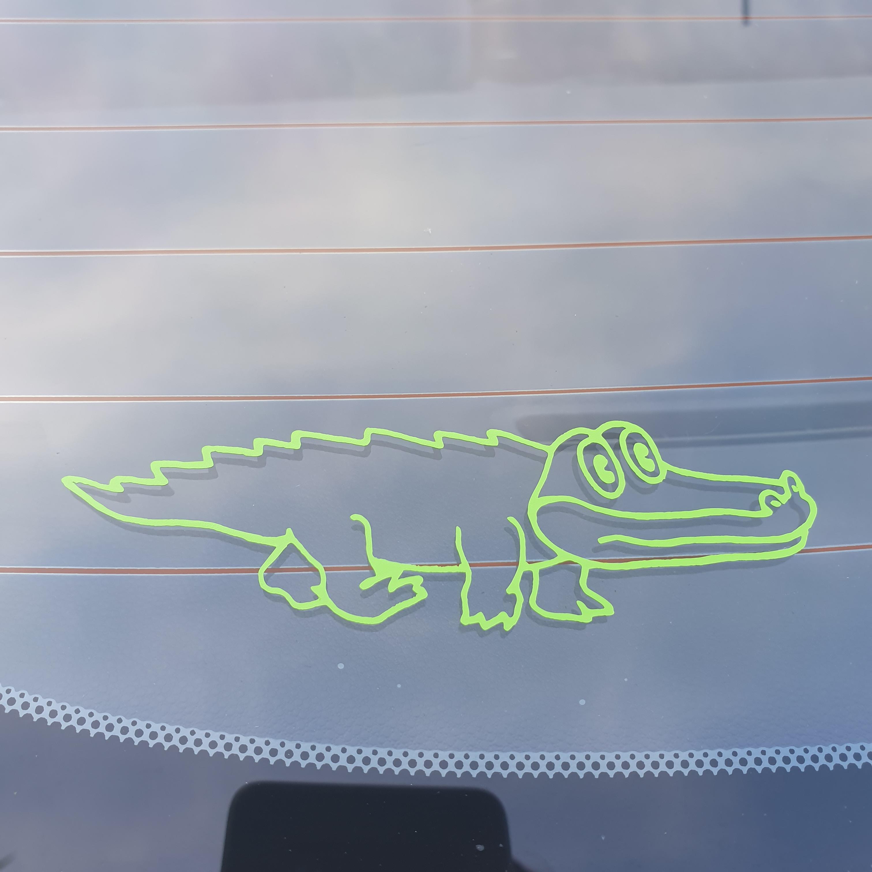 Made this vinyl sticker for my car r/KGATLW