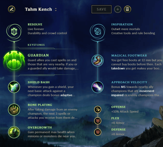 Hail of Blades Kench Tahmkenchmains