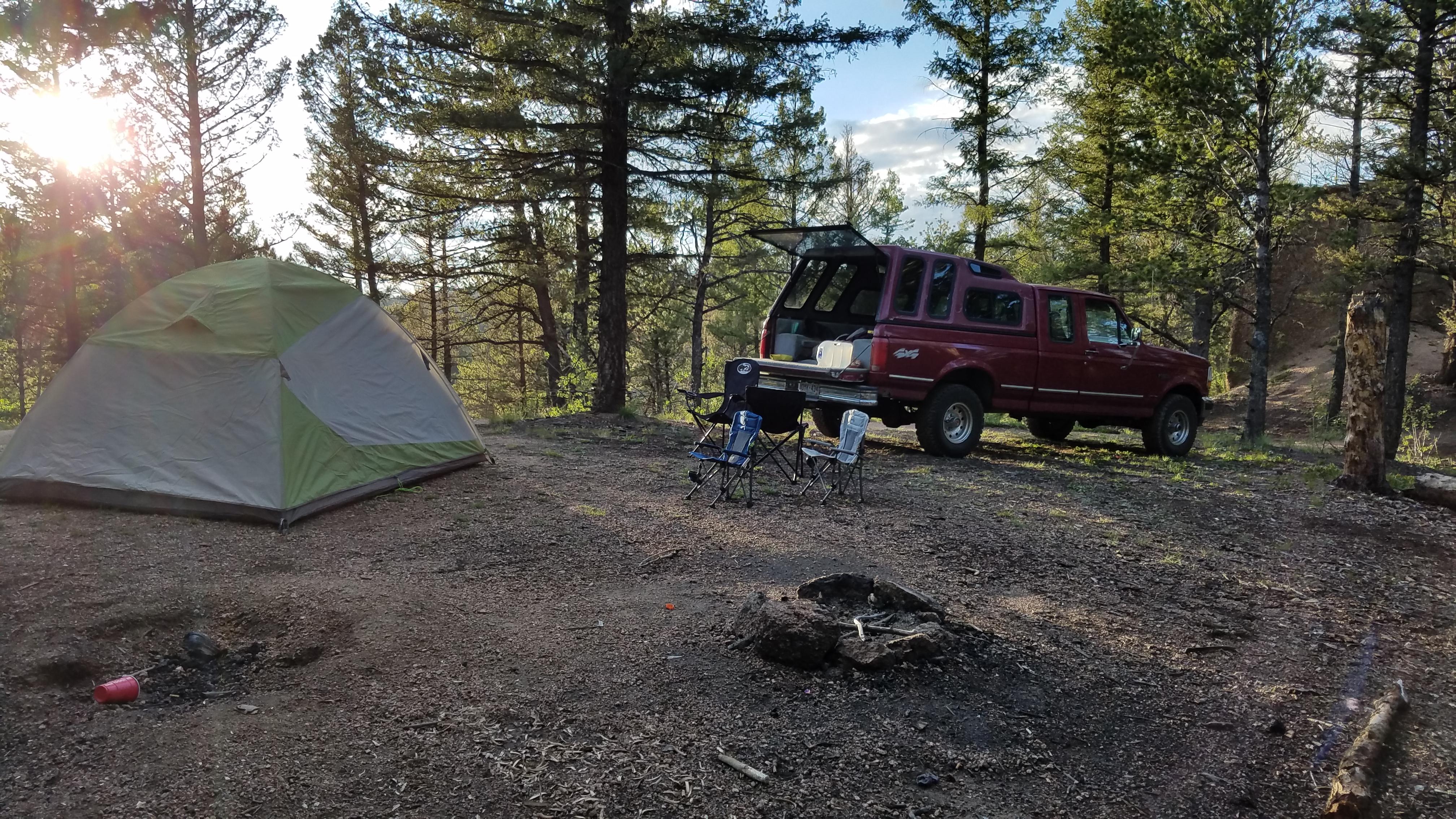 Dispersed camping in pike national forest r/overlanding