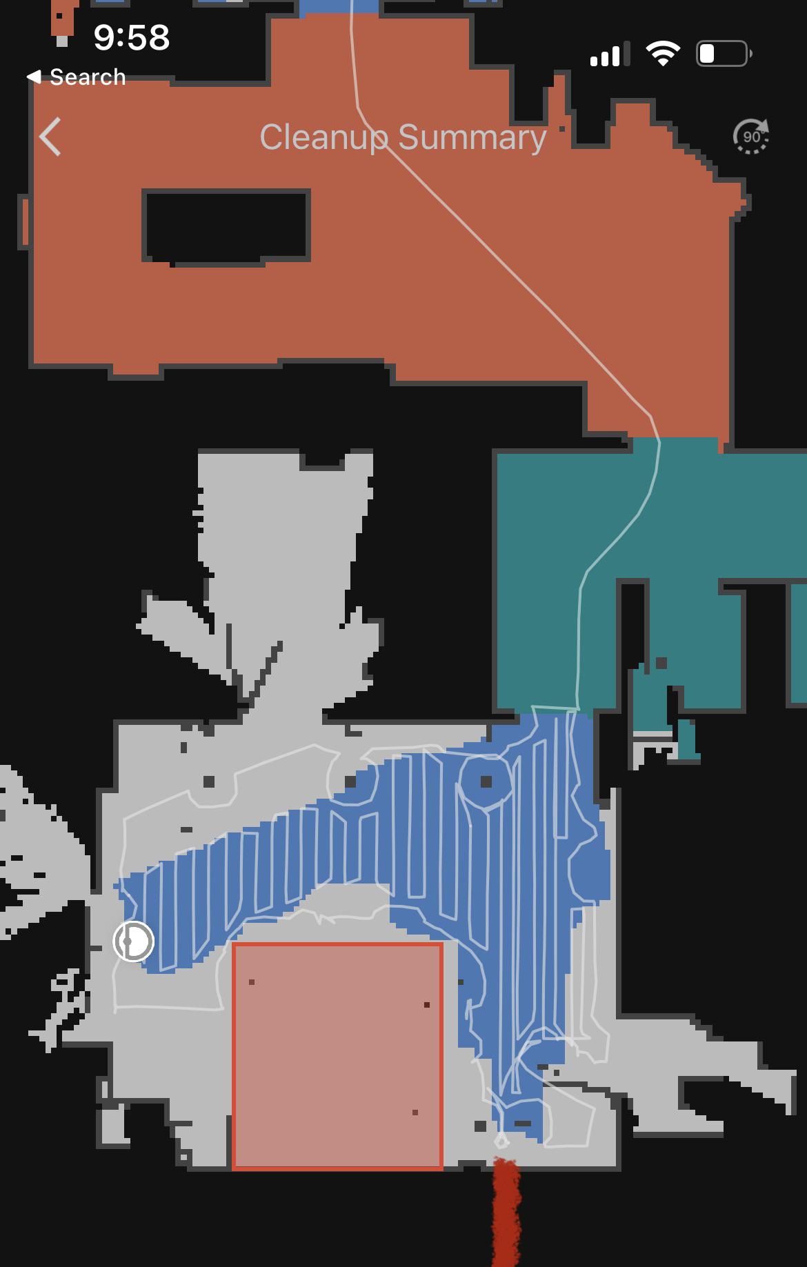 Do I need to delete map and start over? On first run it created a partial room and now only