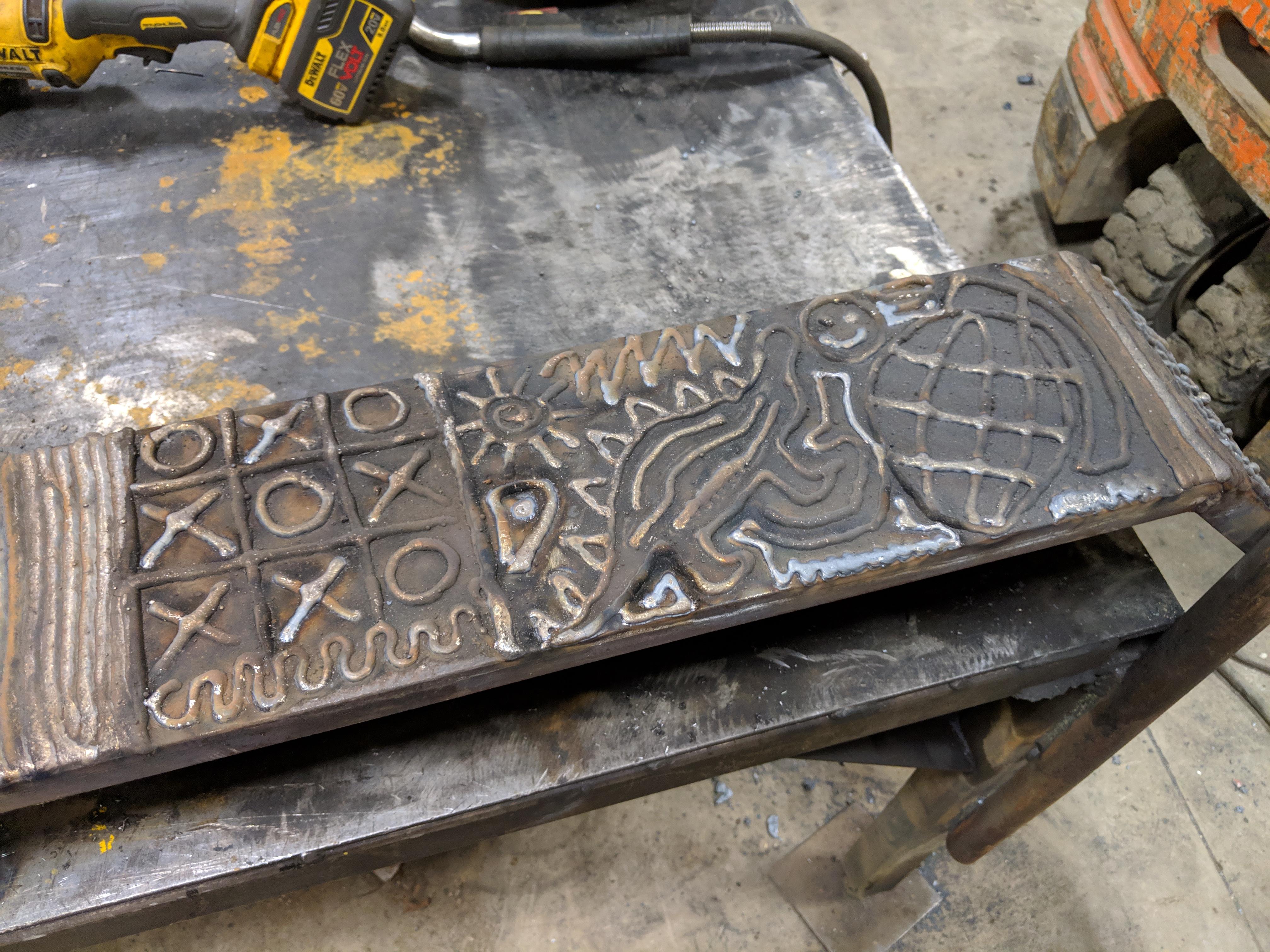 In my defense, I was told to hard face and was left unsupervised. r