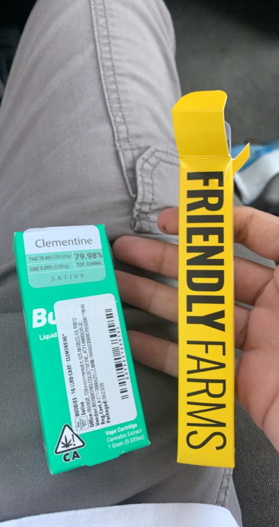 The Friendly Farms battery is really nice its buttonless but has 2 heat