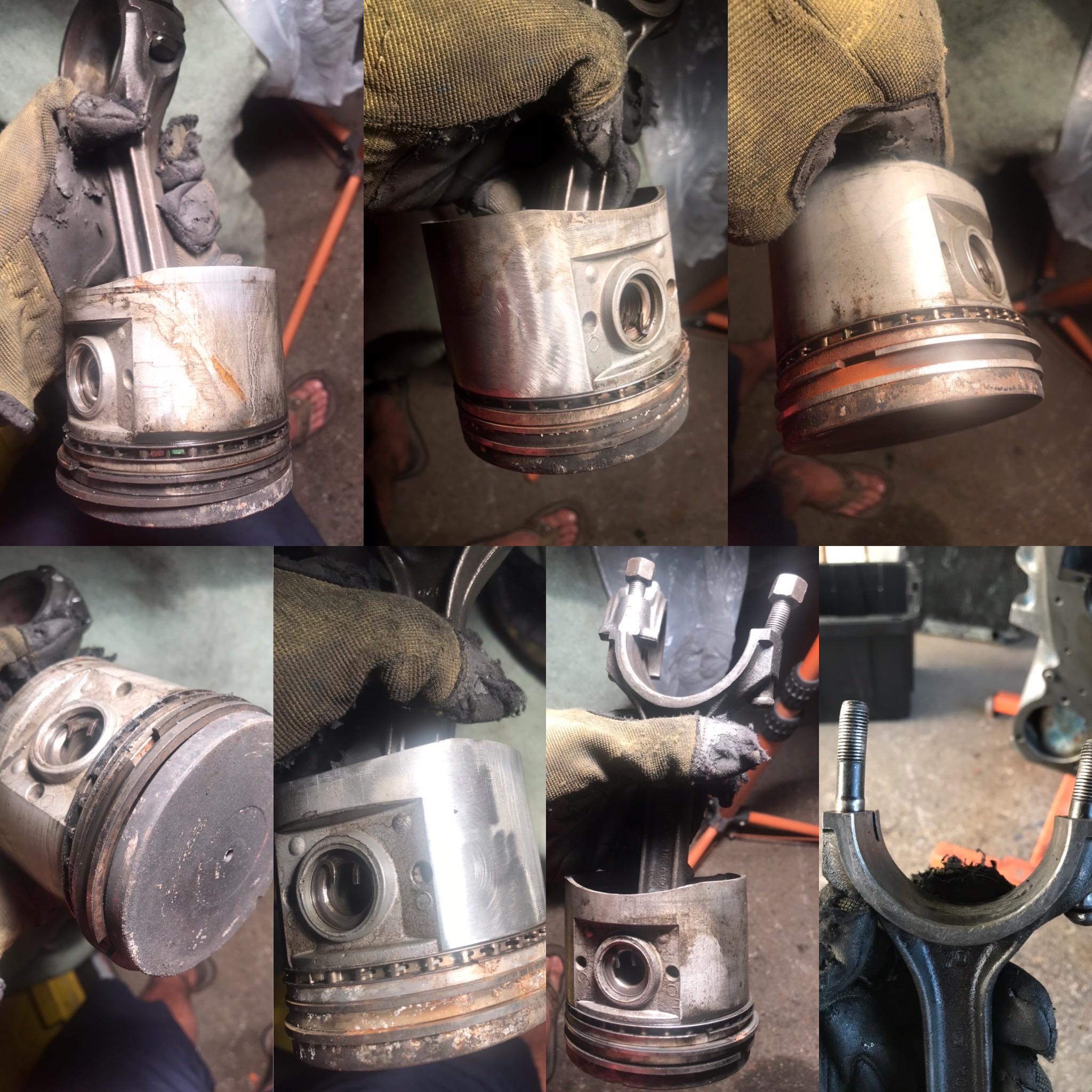 Rebuilding an straight 6 due to spun bearing scored the crank and rod