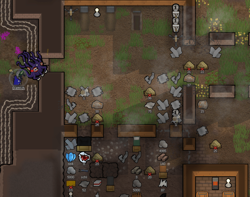 Well.. thanks for the kibble, transport pod! r/RimWorld