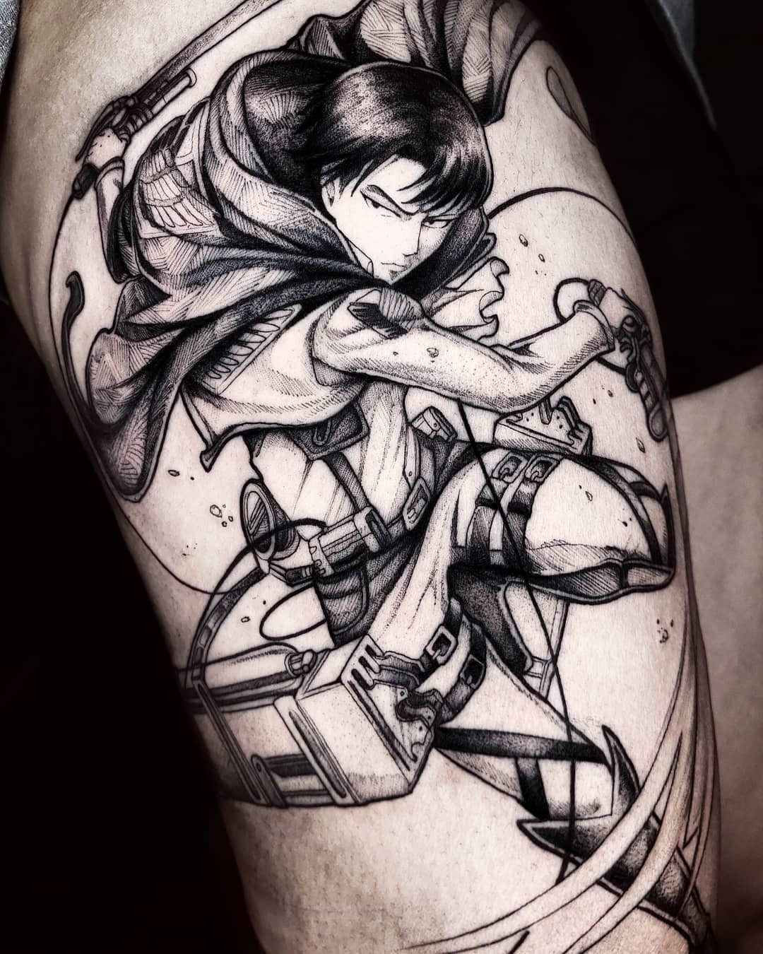 Images Of Levi Ackerman Tattoos