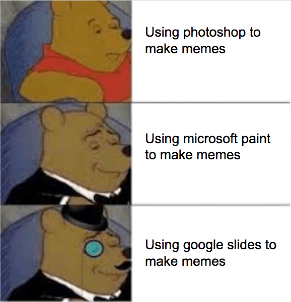 Google slides is the only way to make memes r/PewdiepieSubmissions