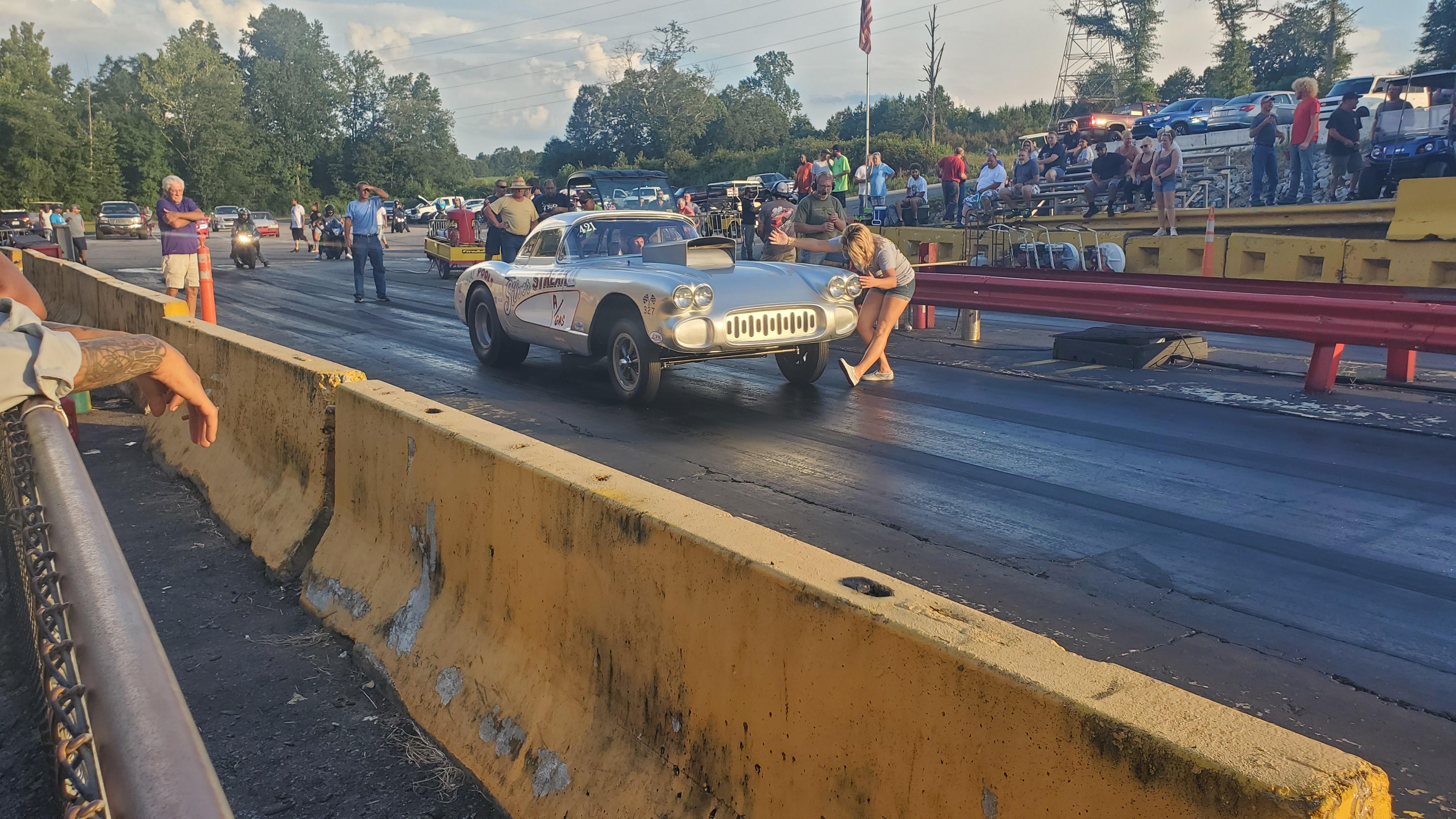 This corvette holds the A/gas record at my local drag strip in NC. r/Corvette