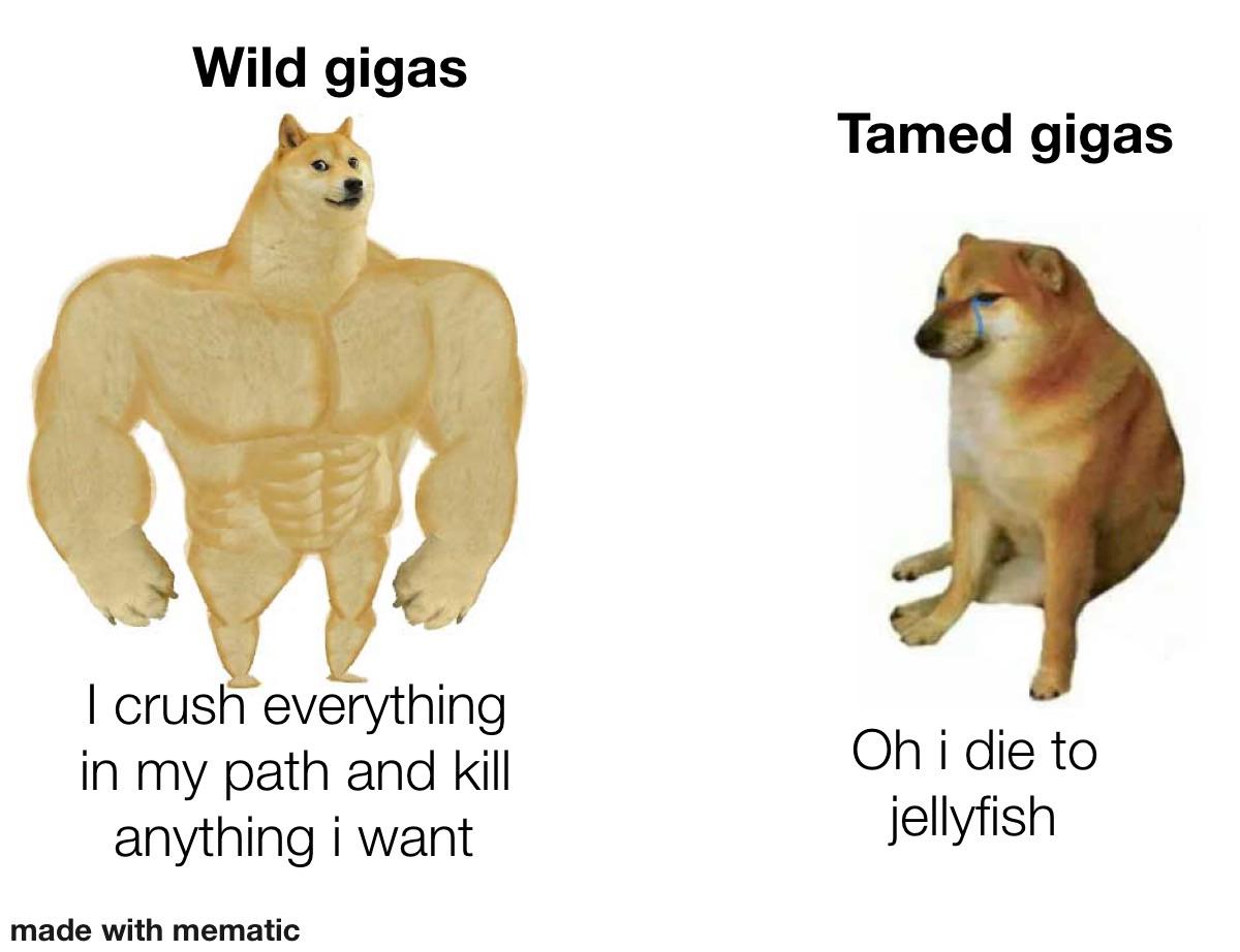 They get weaker ARK
