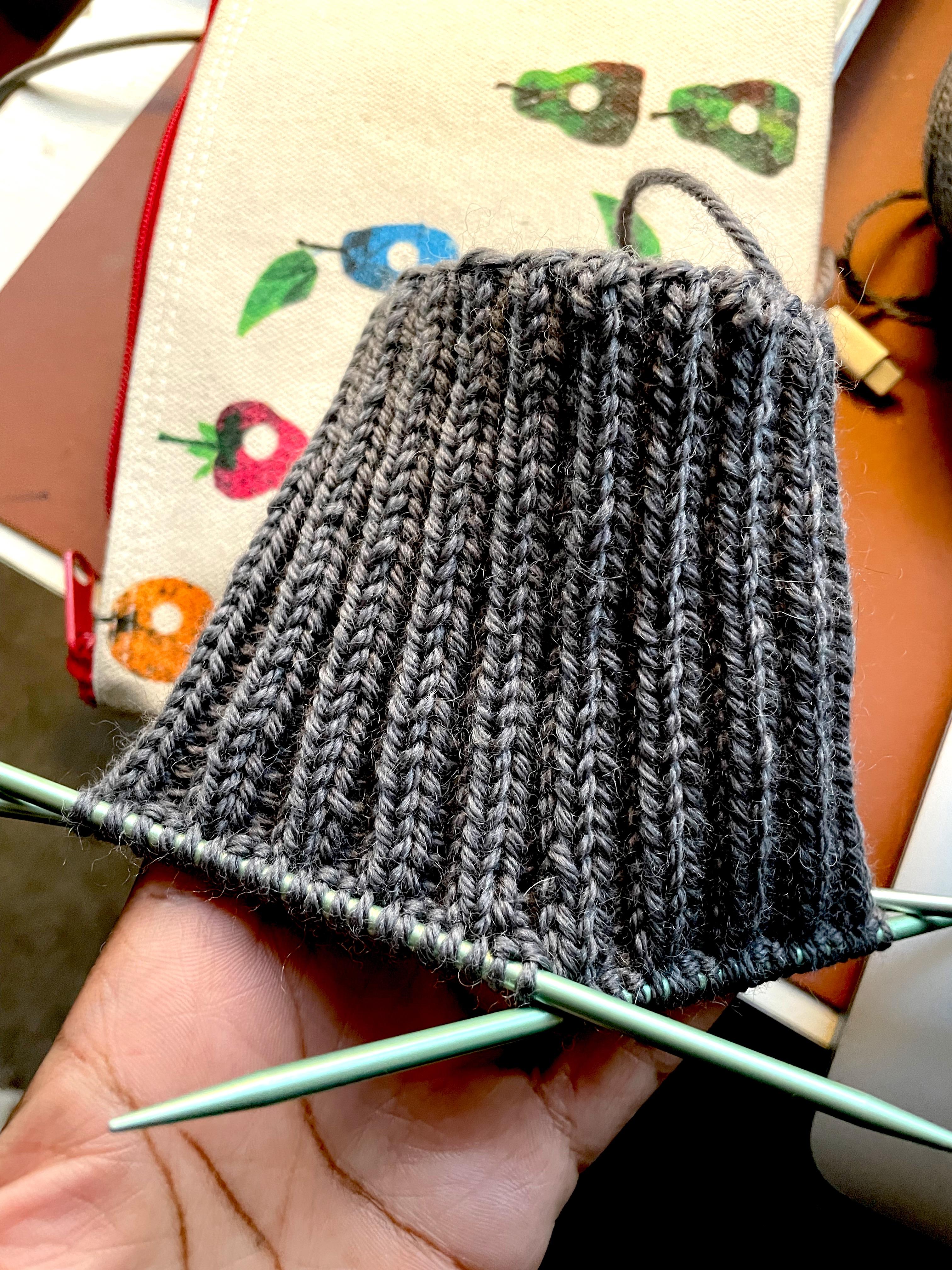 Here is my obligatory “First time using DPNs” post! r/casualknitting