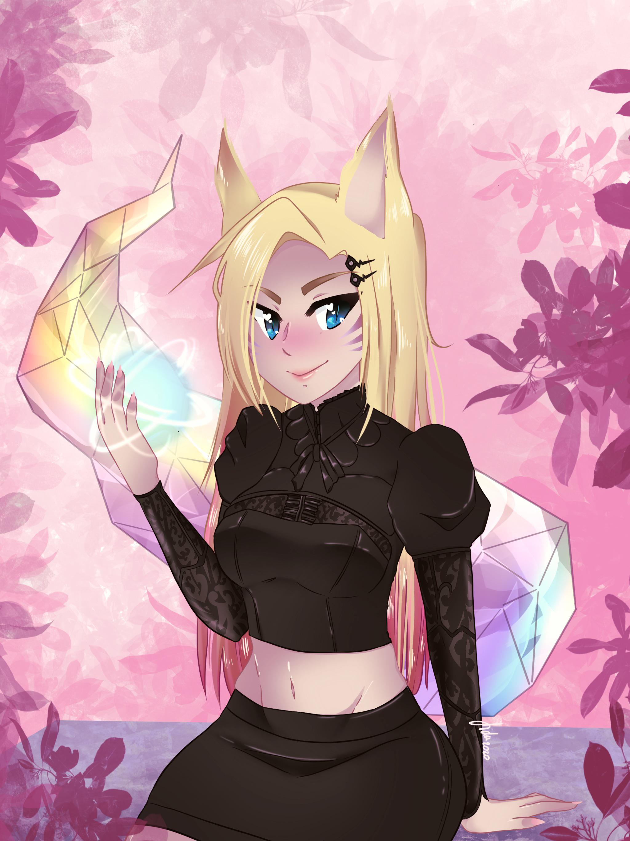 Ahri KDA fanart by me instagram rouzinda r/AhriMains