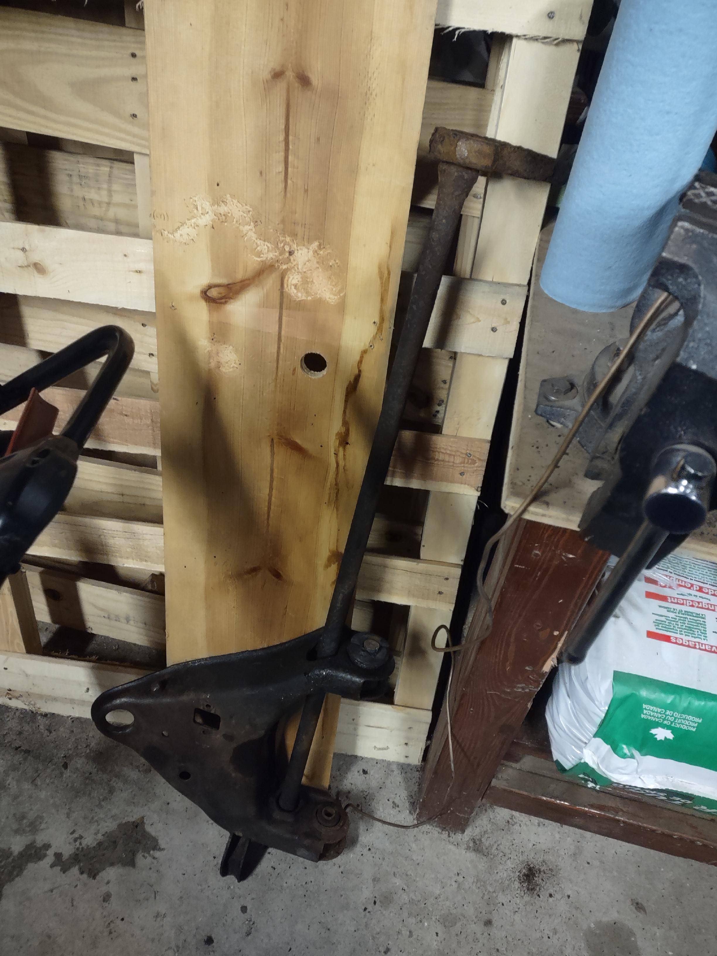 1999 b3000 lower control arm is rusted in solid. Took 20 Lennox heavy