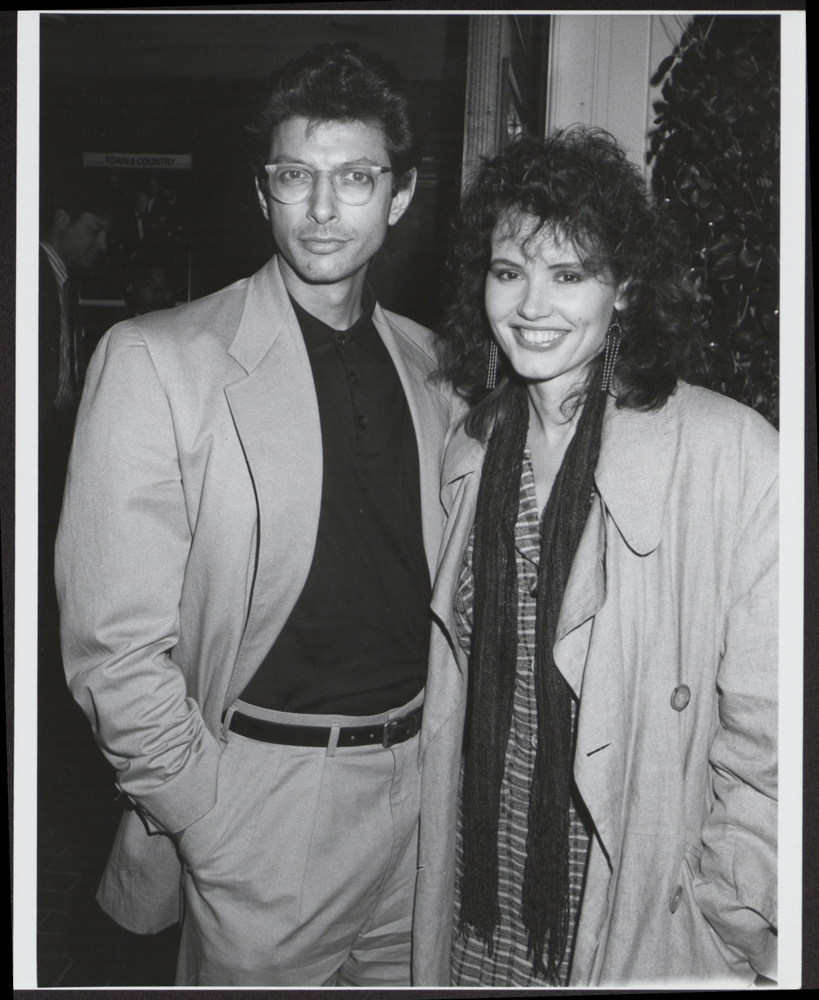 Jeff Goldblum and Geena Davis, circa 1986 r/OldSchoolCool