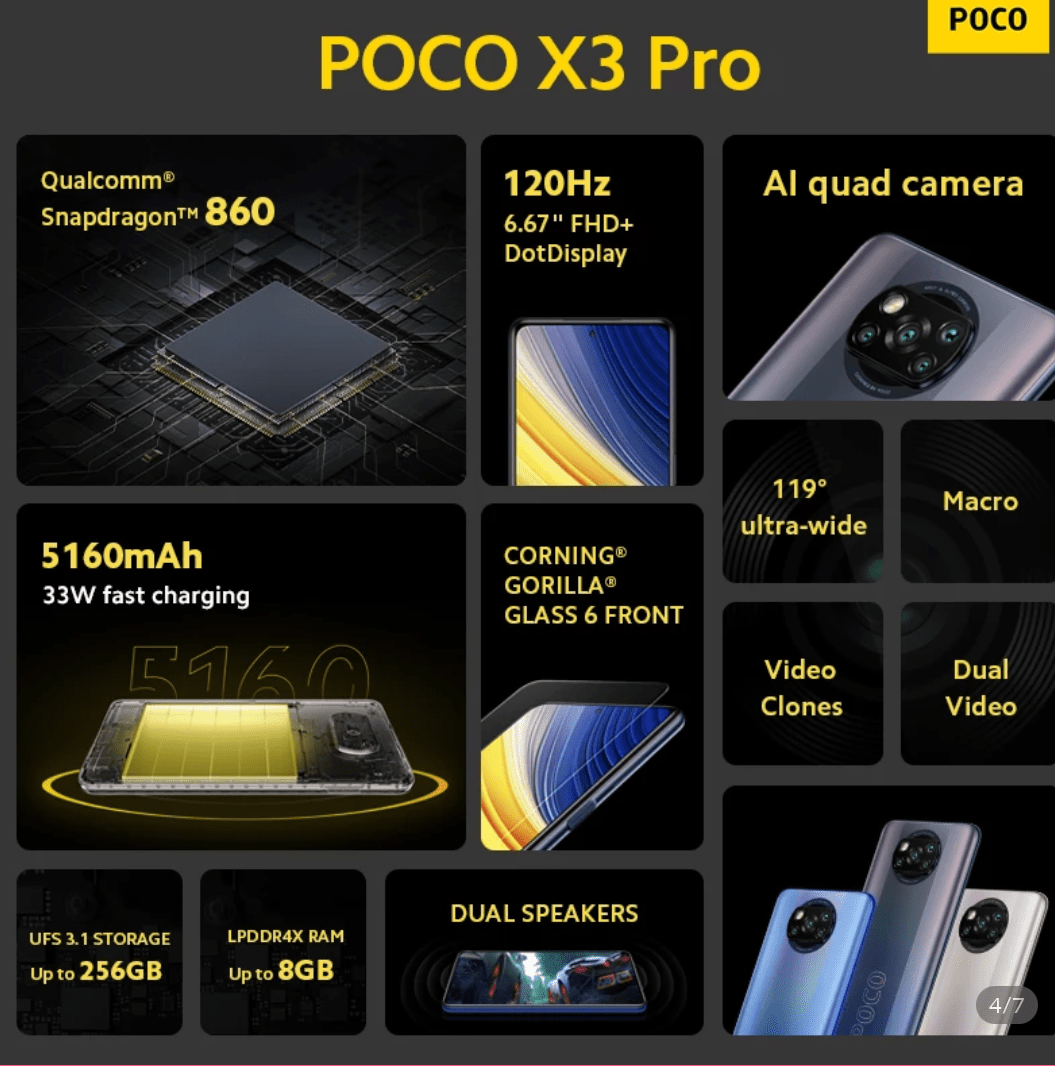 With a SD 860, Uds 3.1 storage MicroSD card expansion, and a 250 price