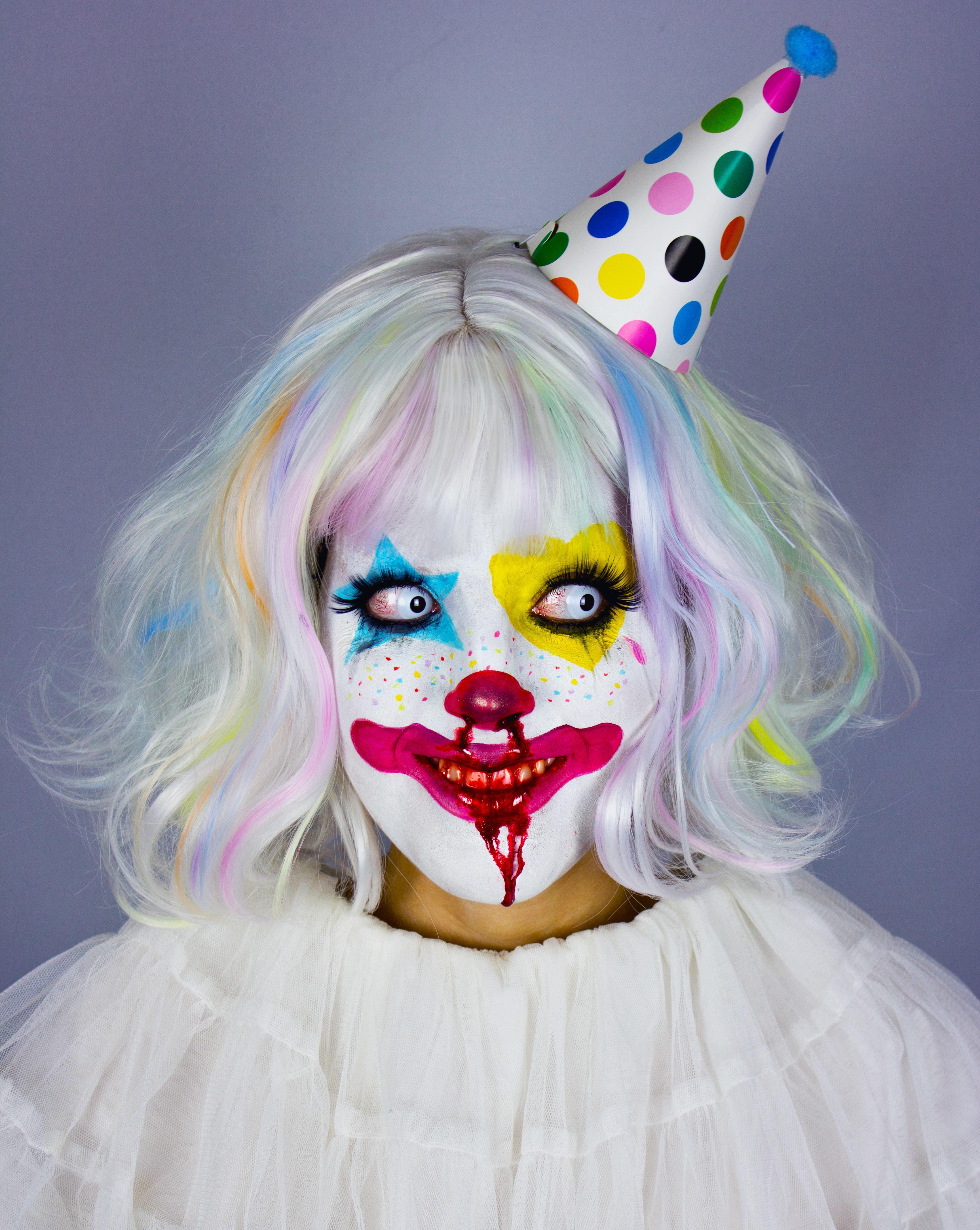 Evil Clown Makeup Ideas