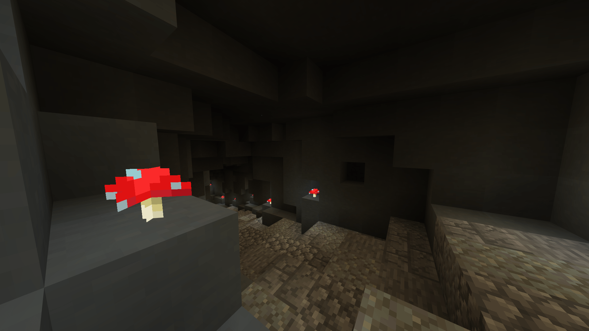 Glowing mushrooms r/Minecraft