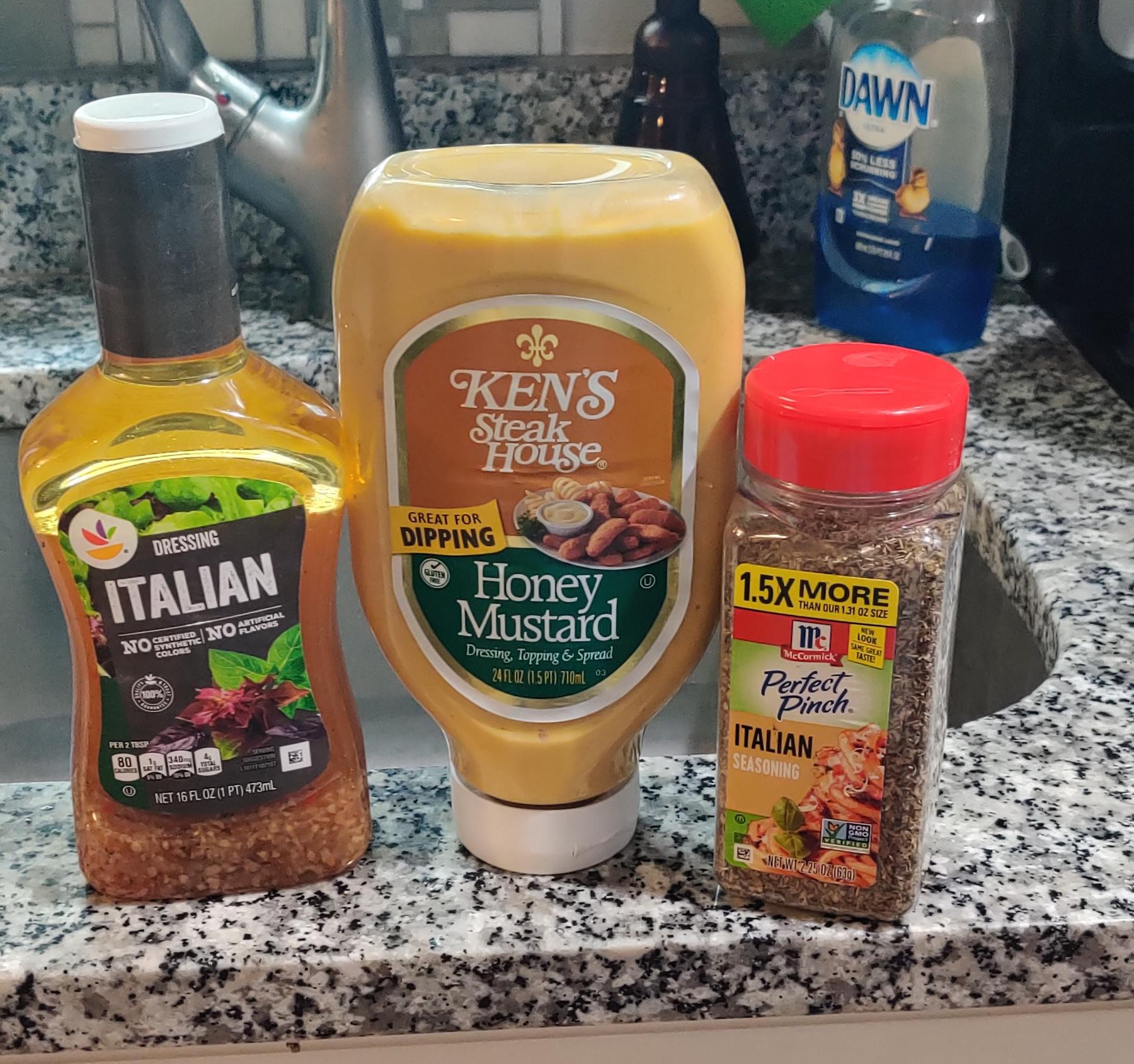 Honey Mustard and Italian Seasoning WhatShouldICook