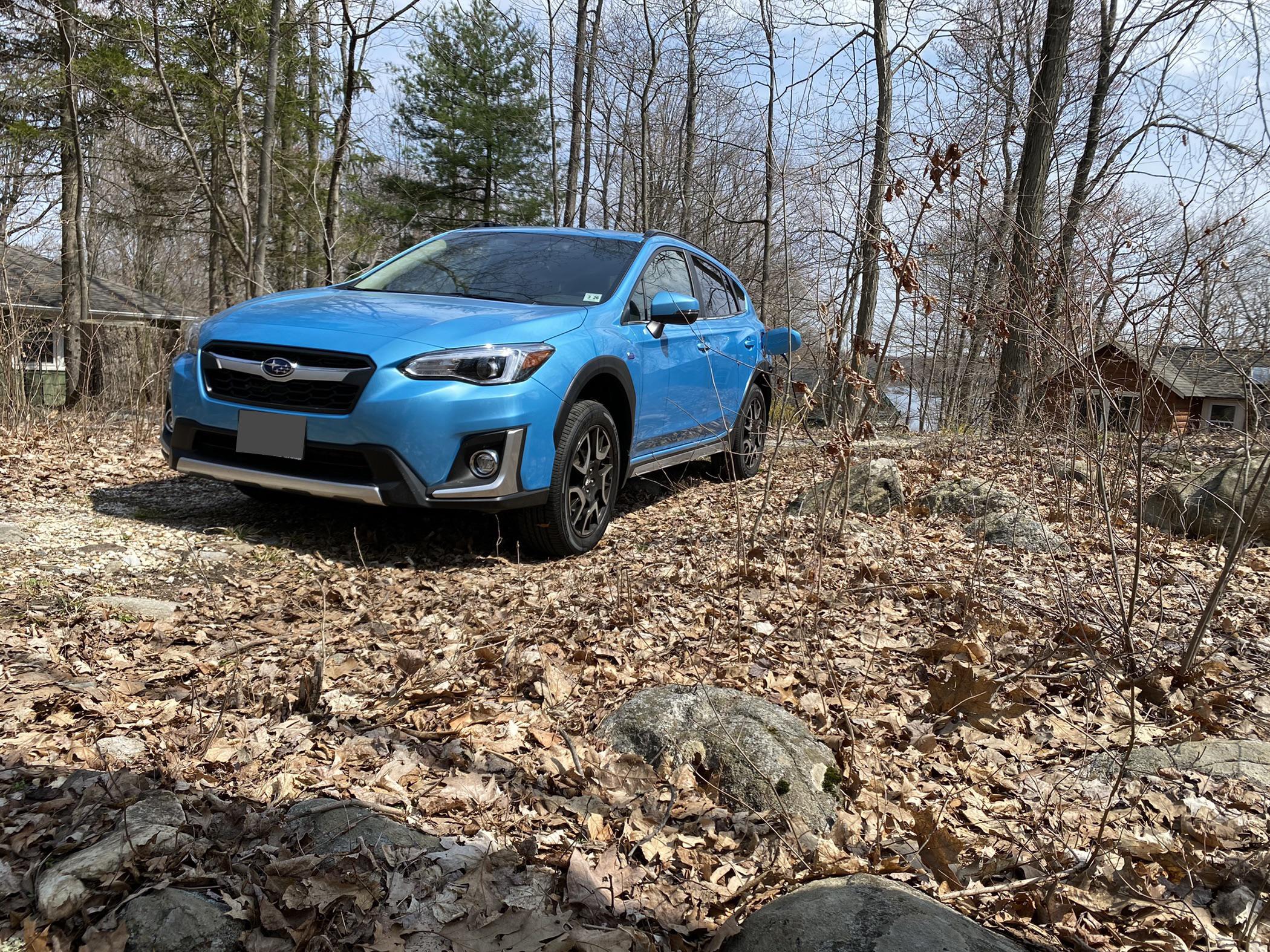 First Subaru! Crosstrek plugin hybrid in its new native environment