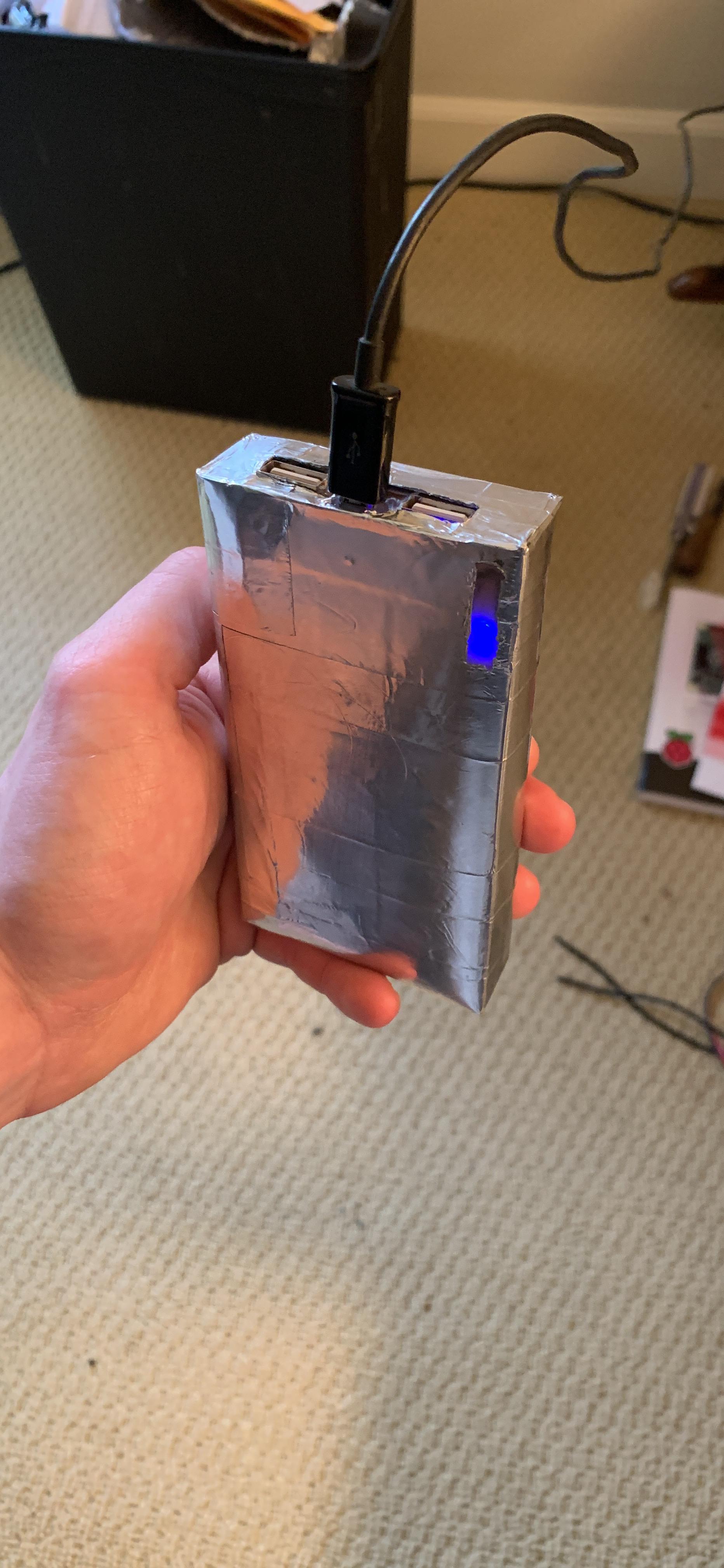 My recycled disposable vape battery pack r/diyelectronics