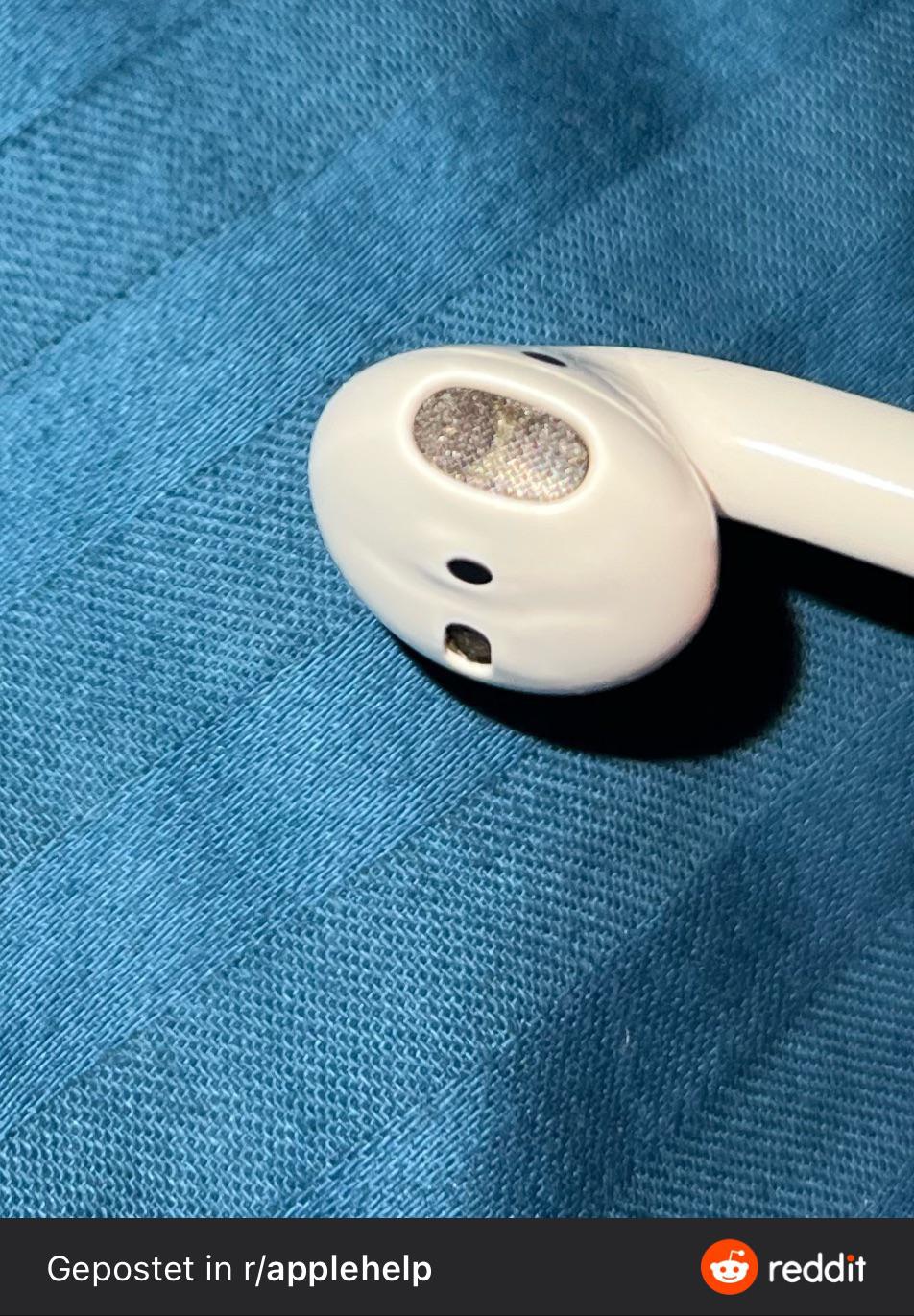 So I tried this technique with the blow dryer to heat the Airpids up to melt the wax inside and