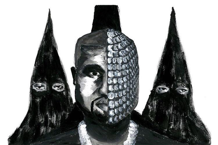 really dope painting via therealcollegedropout r/WestSubEver