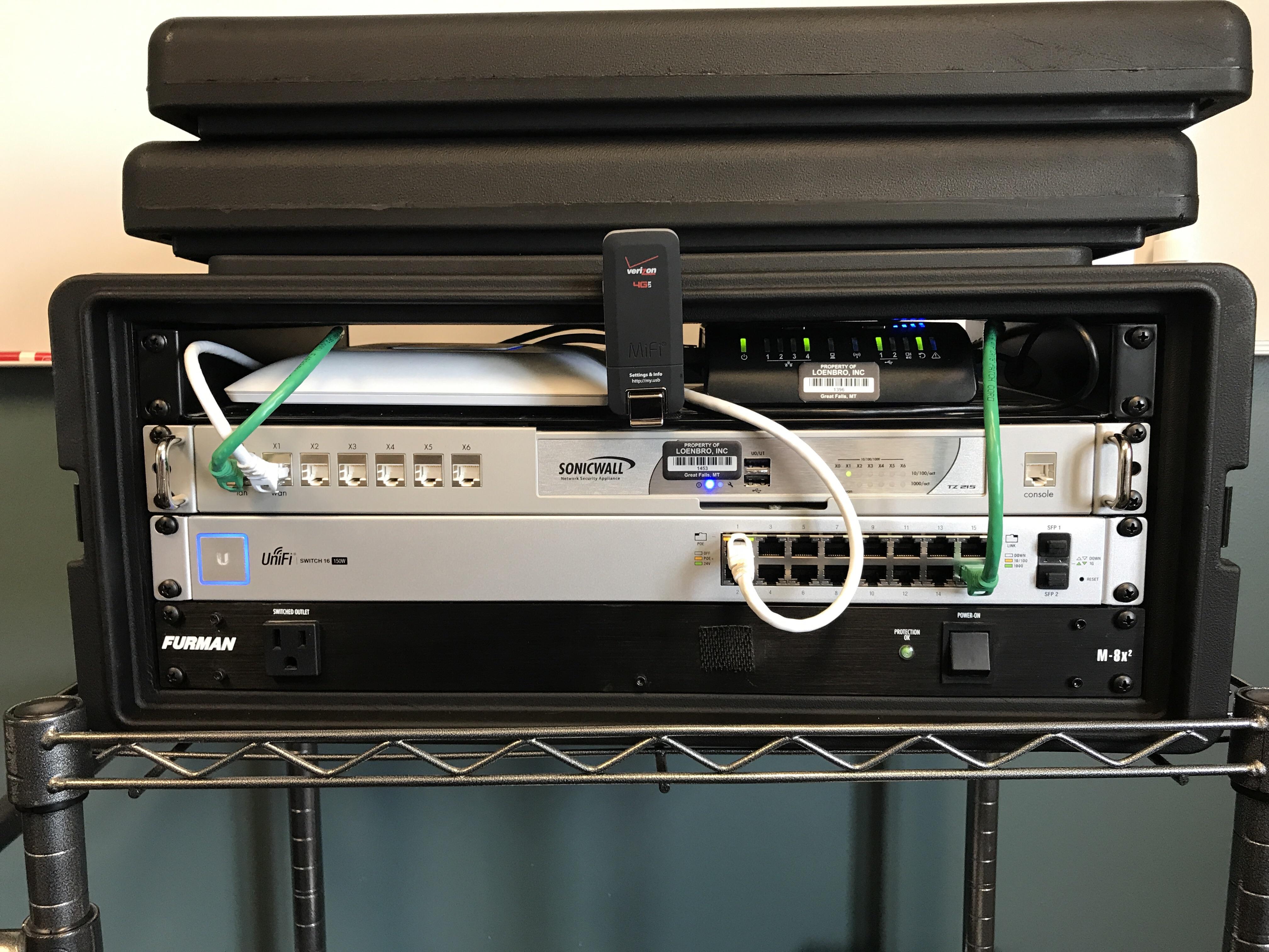 Mobile Office Setup r/Ubiquiti