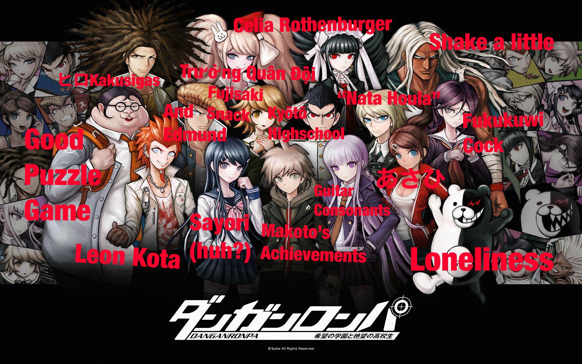 DR1 Cast according to Google Translate r/danganronpa