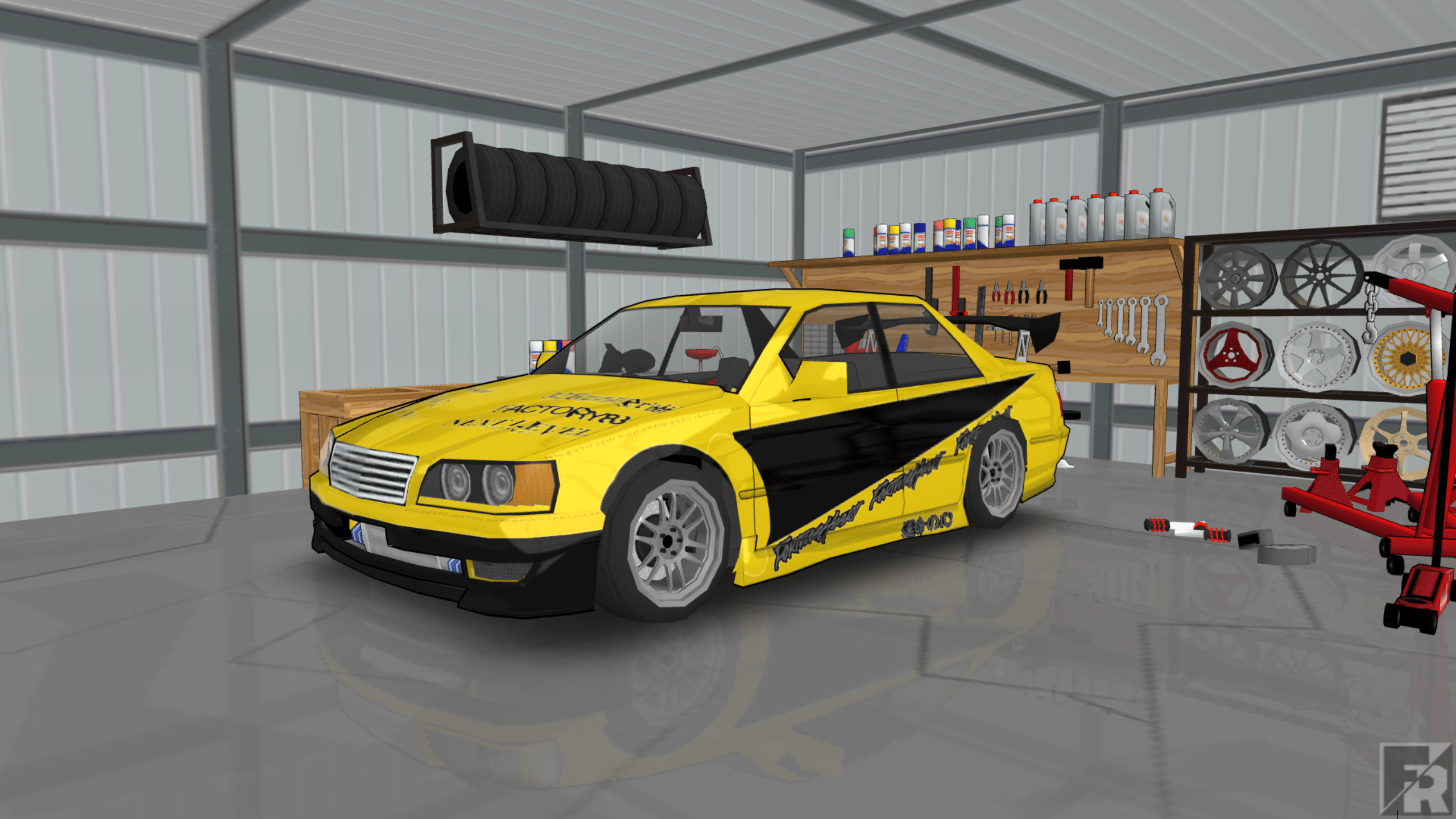 This is my first livery its based off of the tokyo drift