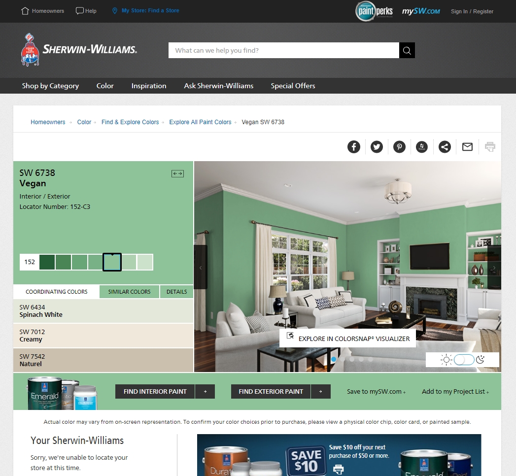 SherwinWilliams "Vegan" paint color 😂 r/vegan