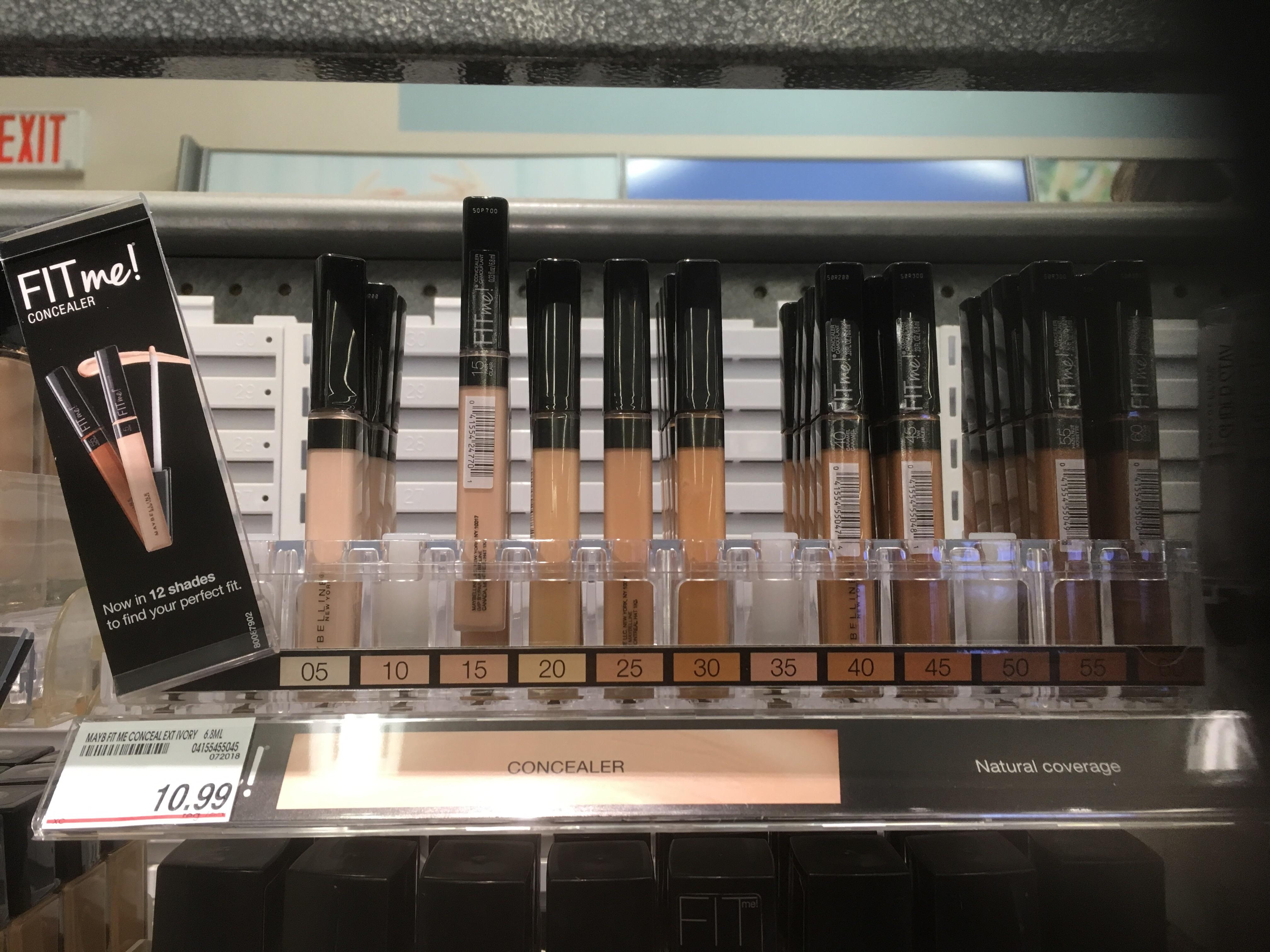 New shades in the Maybelline Fit Me Concealer! (Spotted at Shoppers' Drug Mart Ellerslie